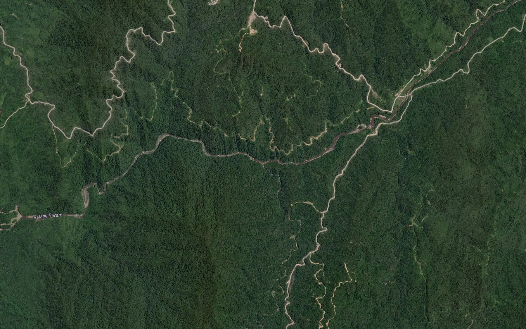 Satellite map of the Sungai Judan