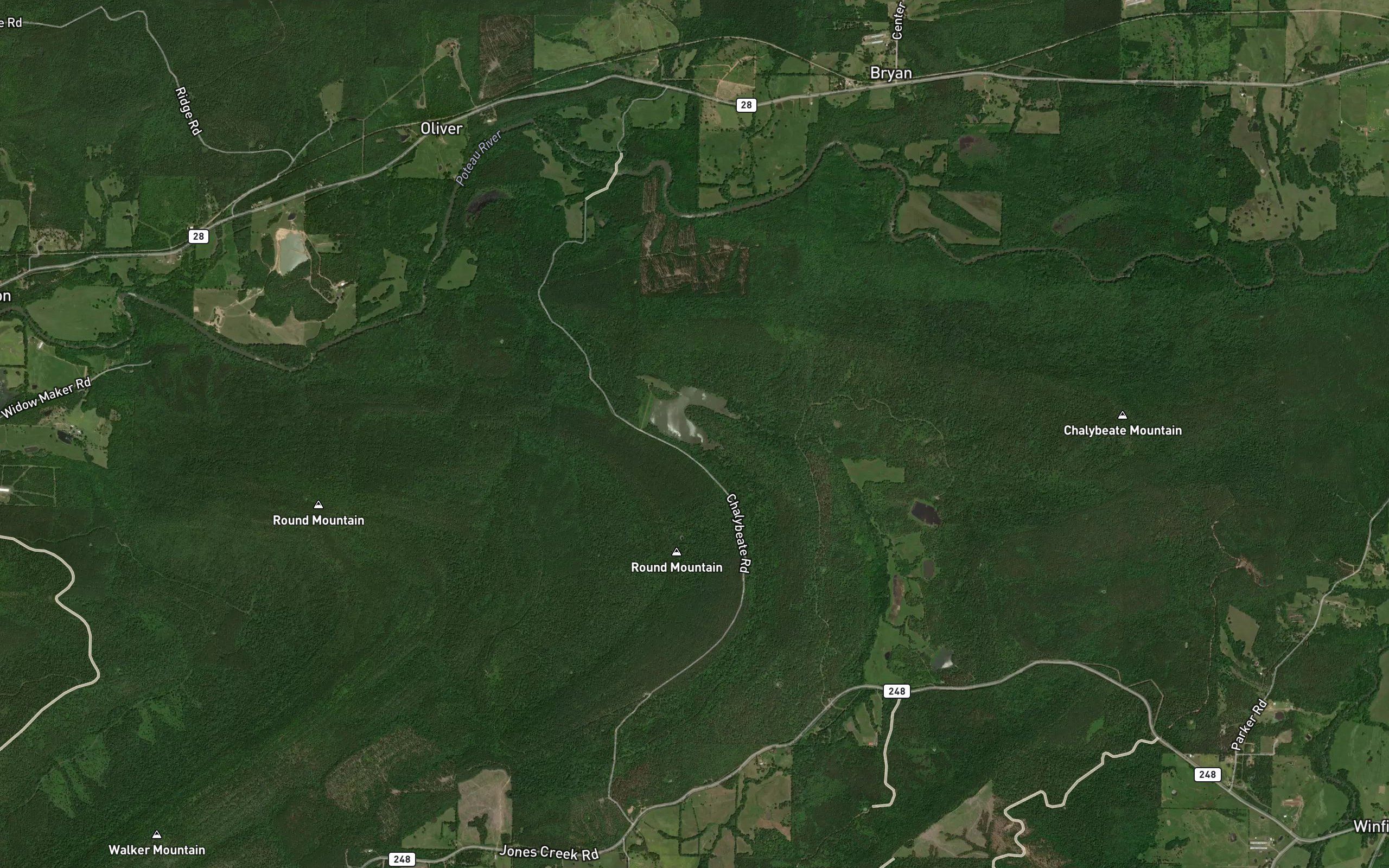 Poteau River Watershed Site 16 Lake