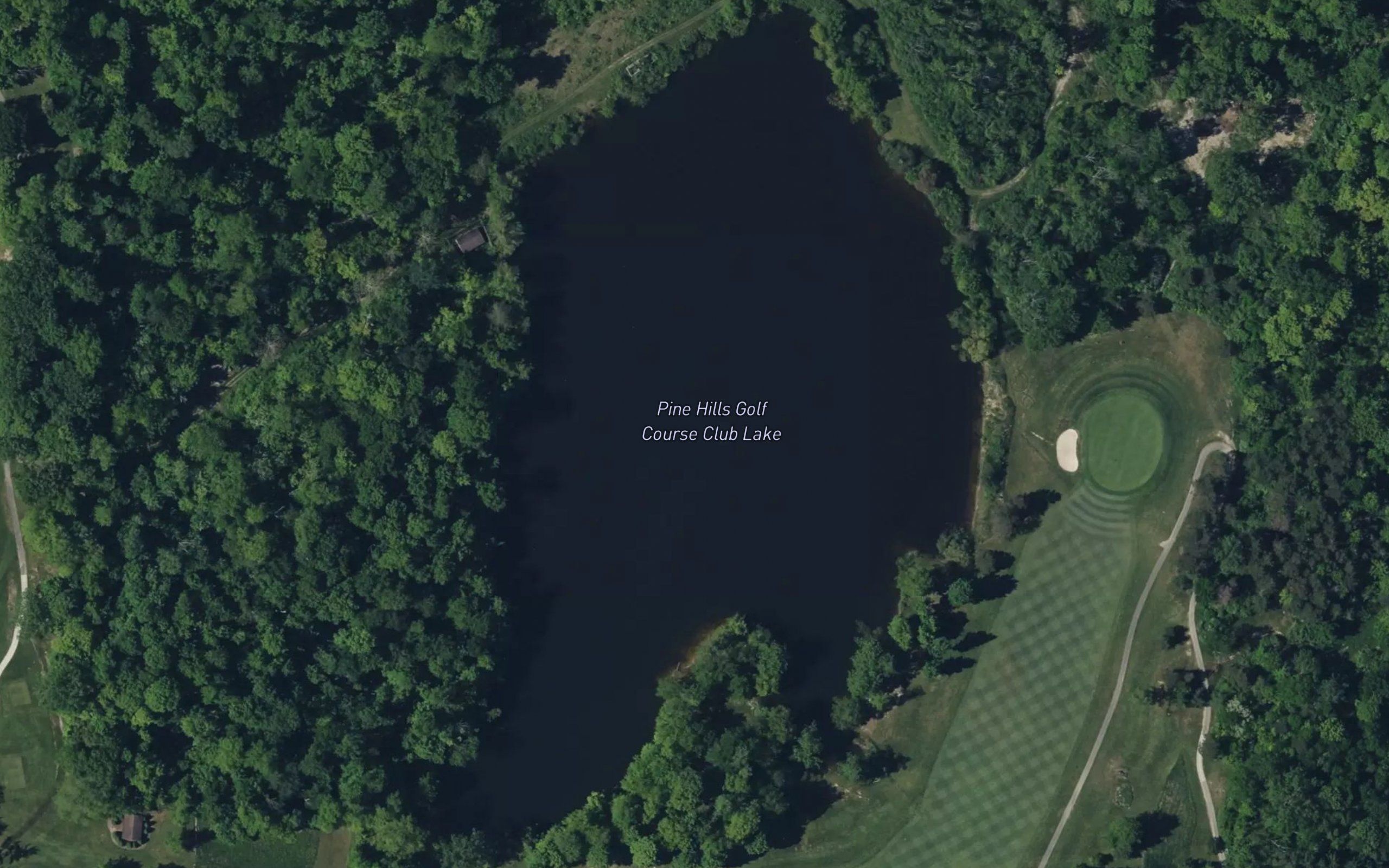 Pine Hills Golf Course Club Lake