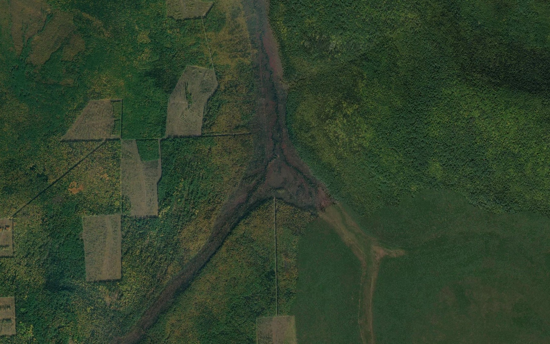 Satellite map of the Ibalatskaya