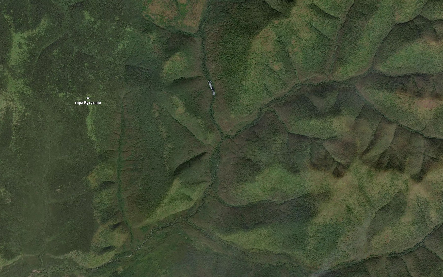 Satellite map of the Suyektinka