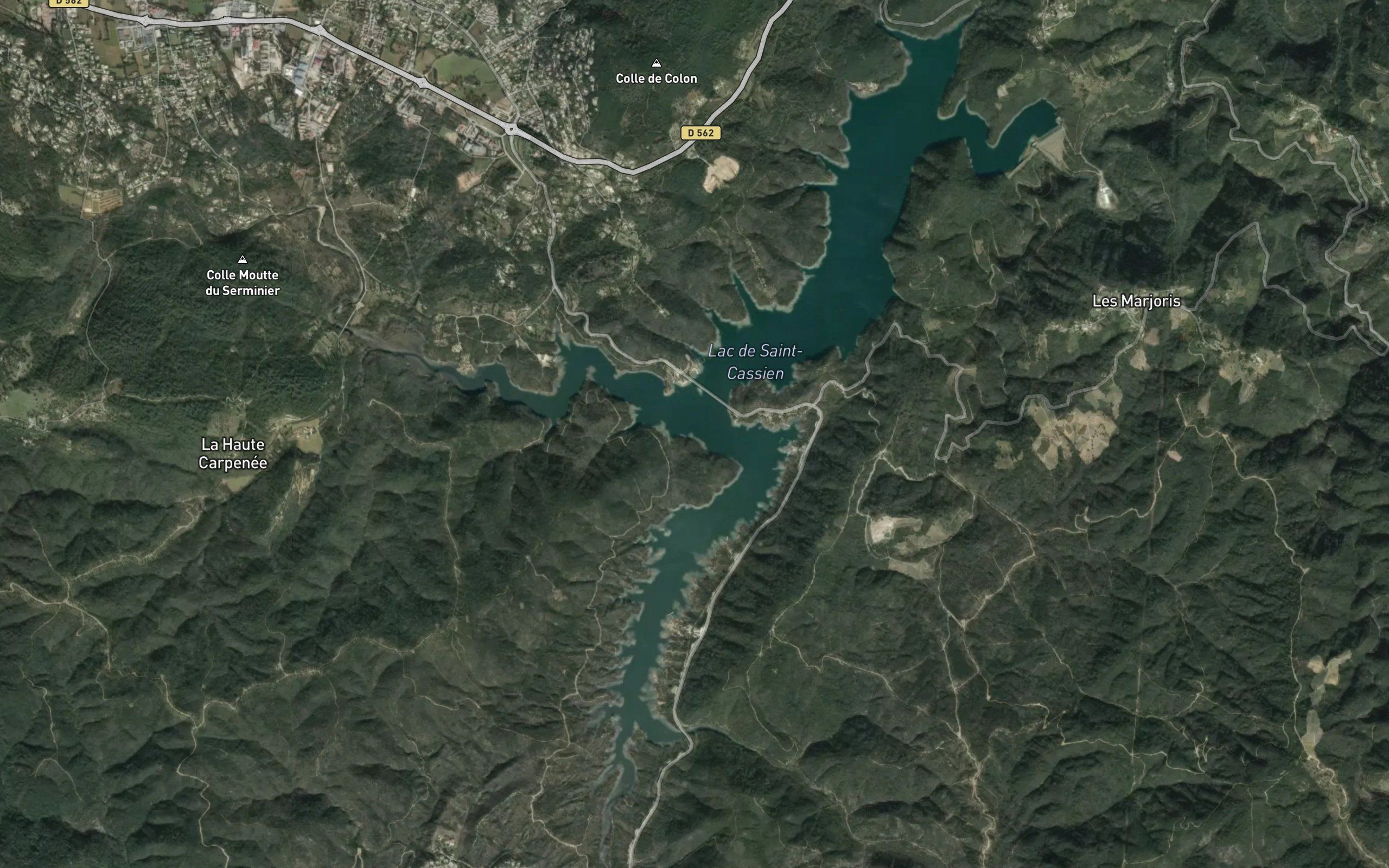 Lac de Saint-Cassien