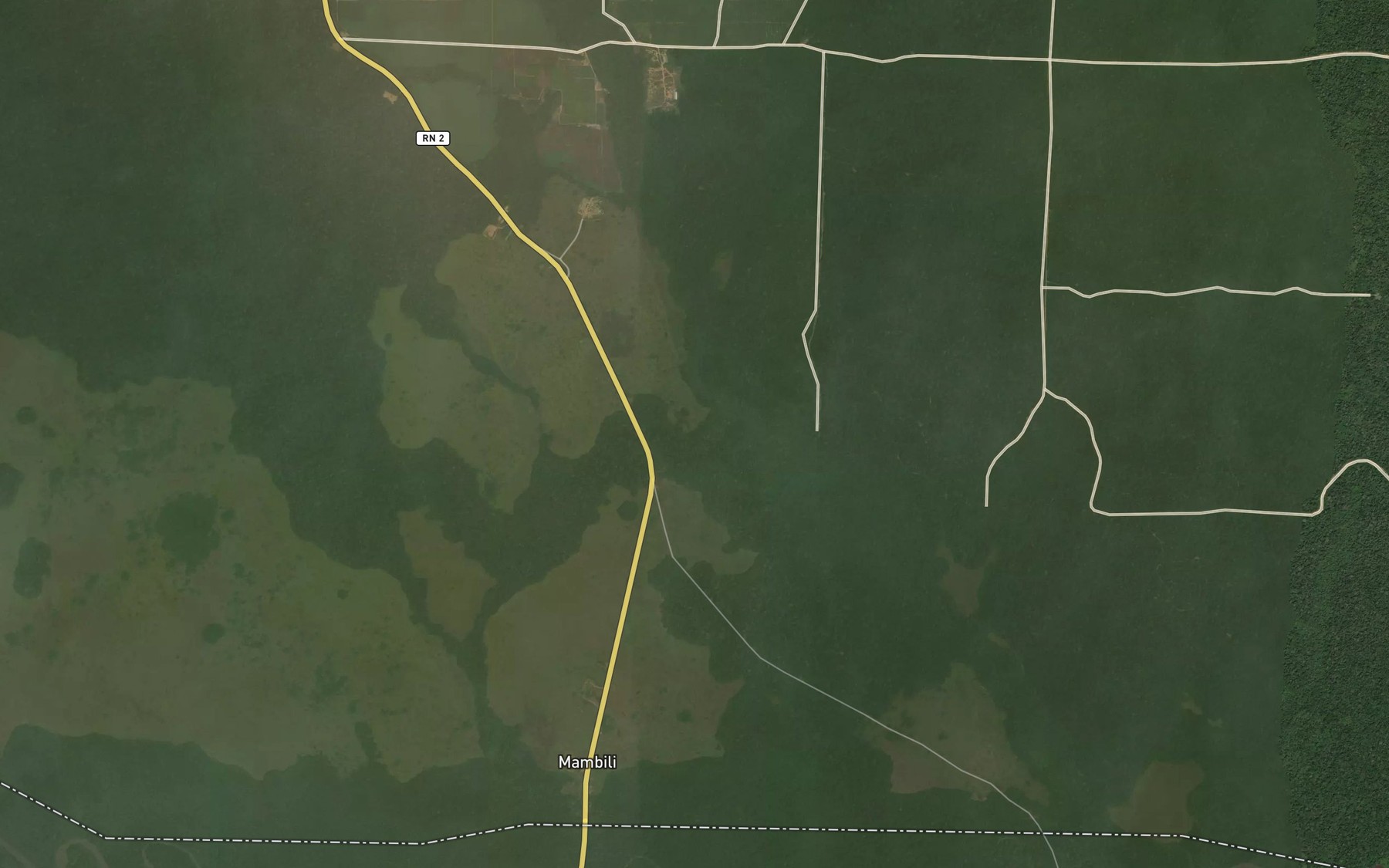 Satellite map of the Idingou