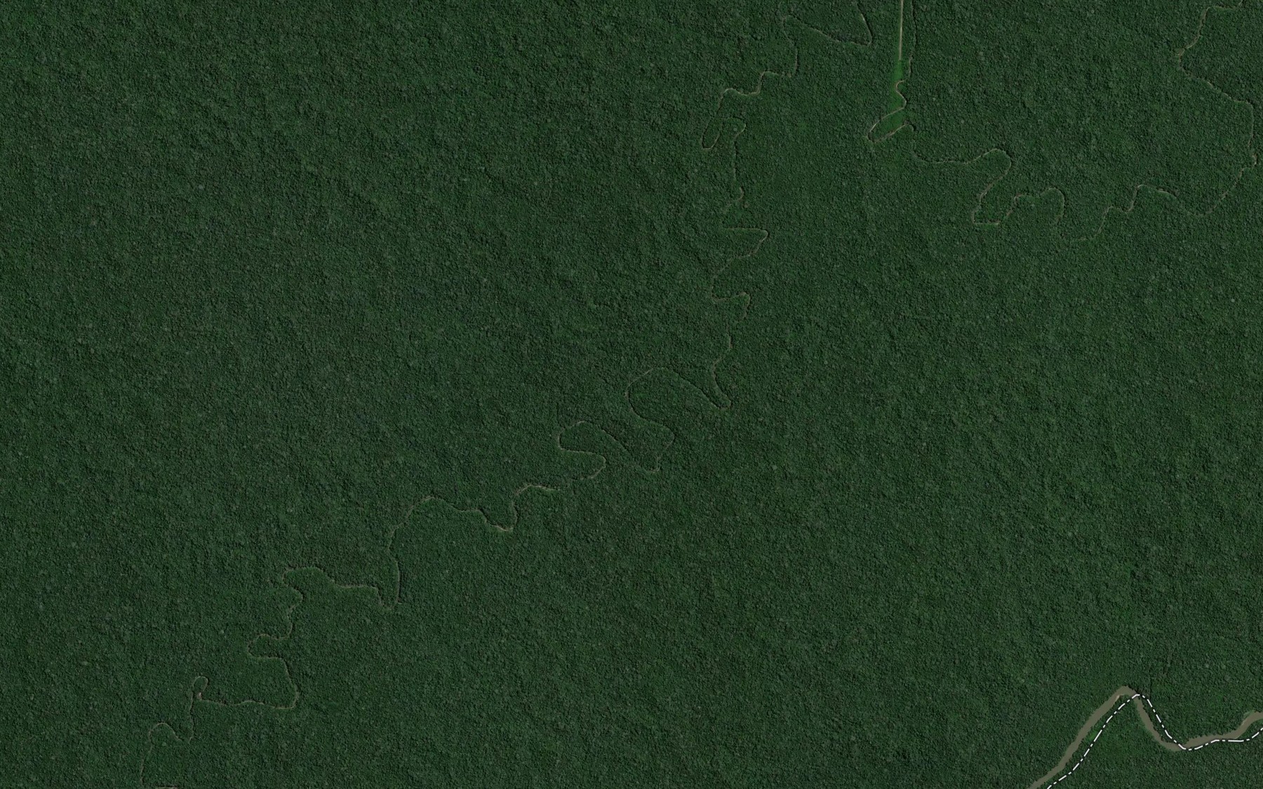 Satellite map of the Quebrada Raya