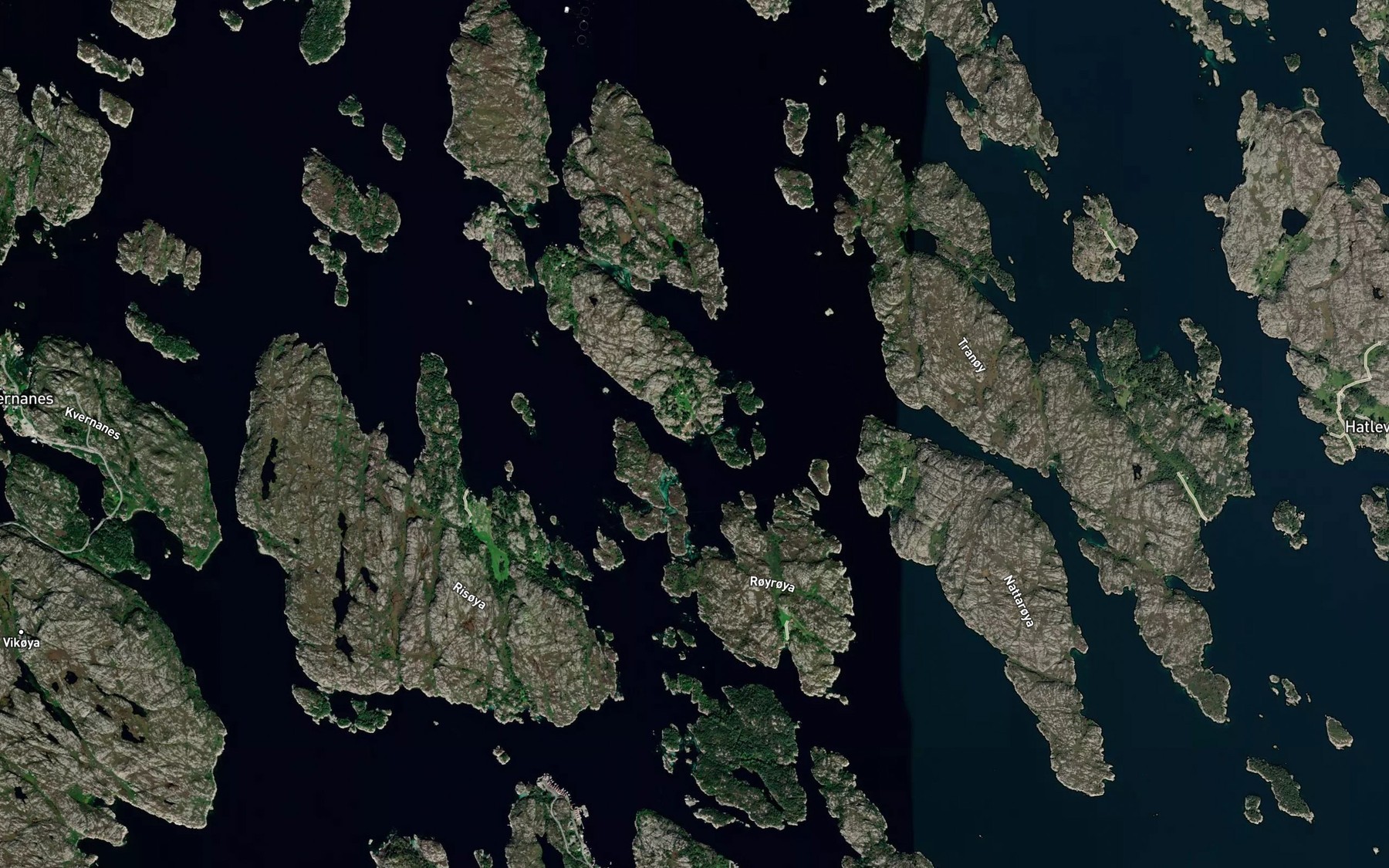 Satellite map of the Maurlaukevika