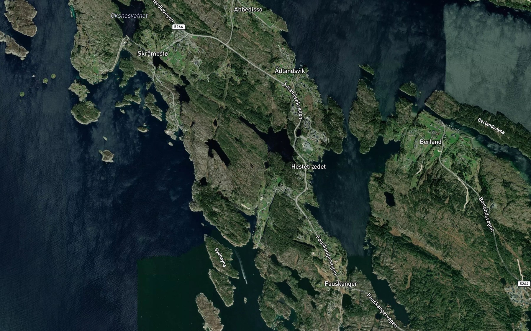 Satellite map of the Stemmevatnet