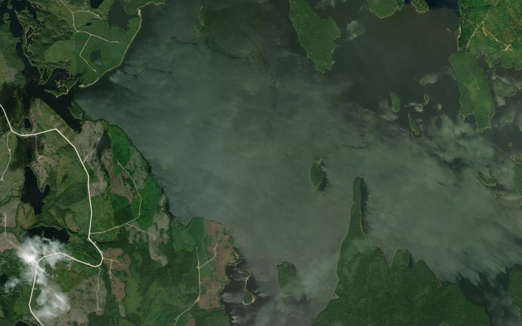 Satellite map of the Baie Marmette Sud