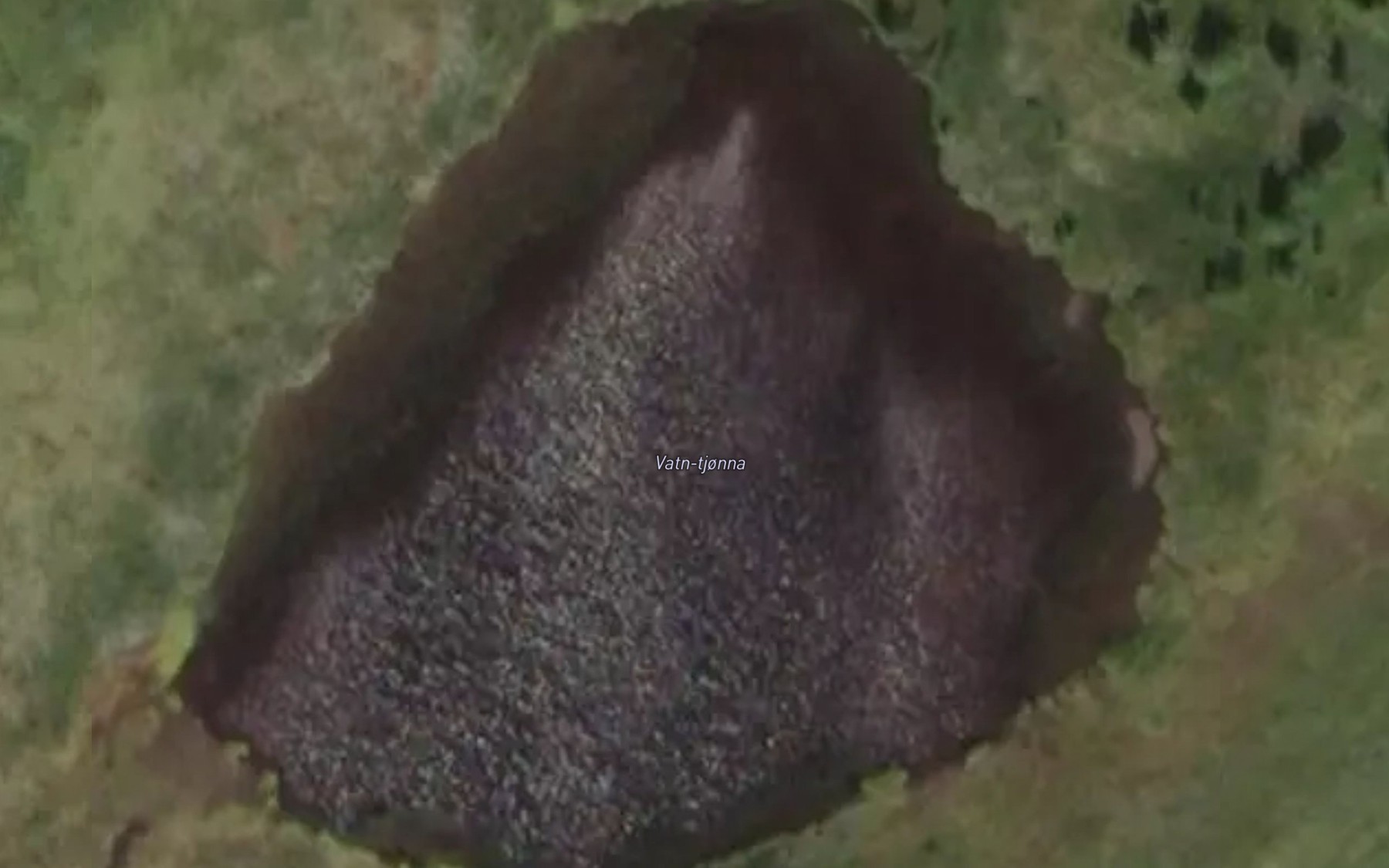 Satellite map of the Vatn-tjonna