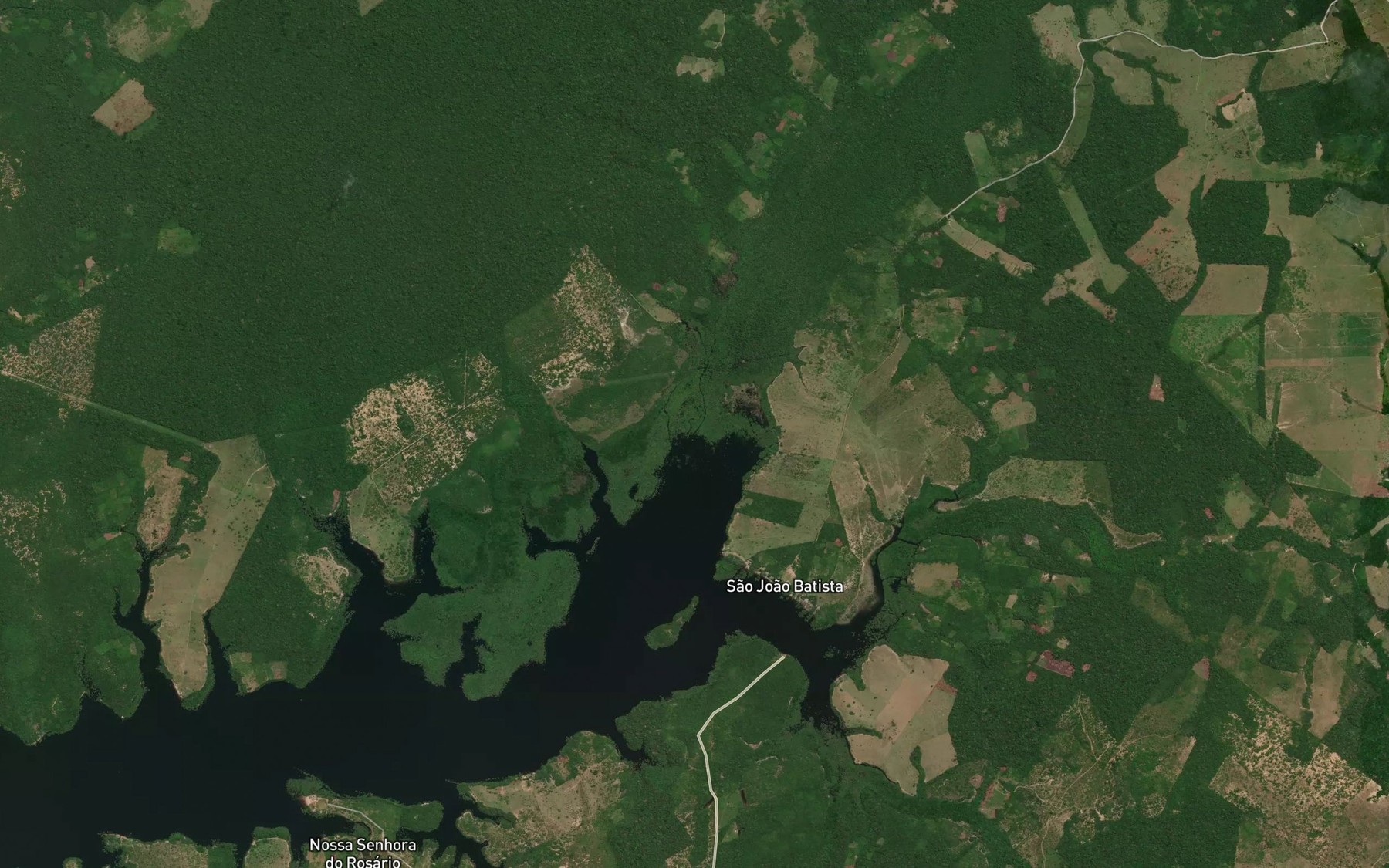 Satellite map of the Igarape Pocao