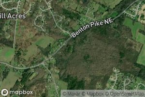 Satellite map of the Morelock Springs
