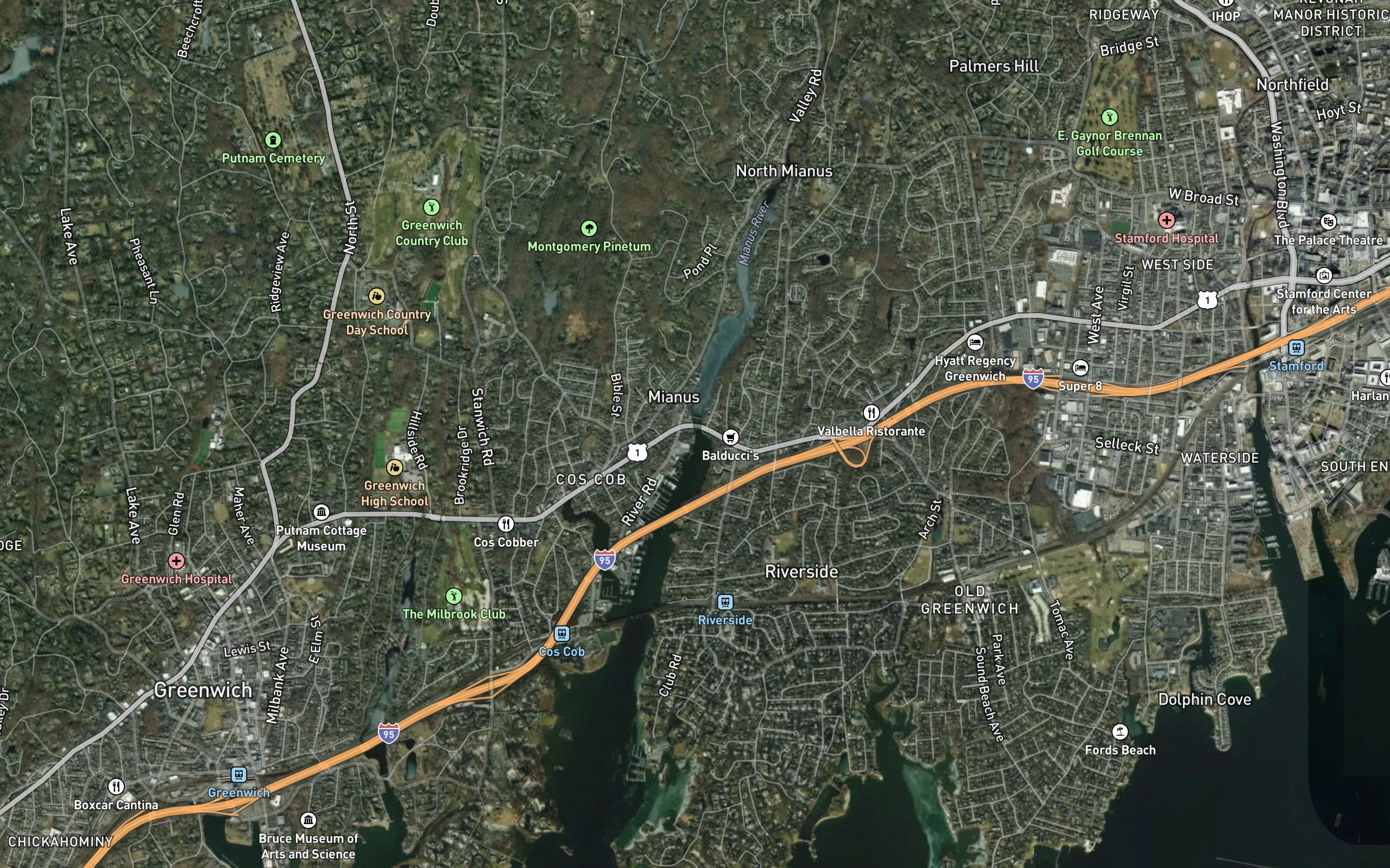 Mianus River Pond