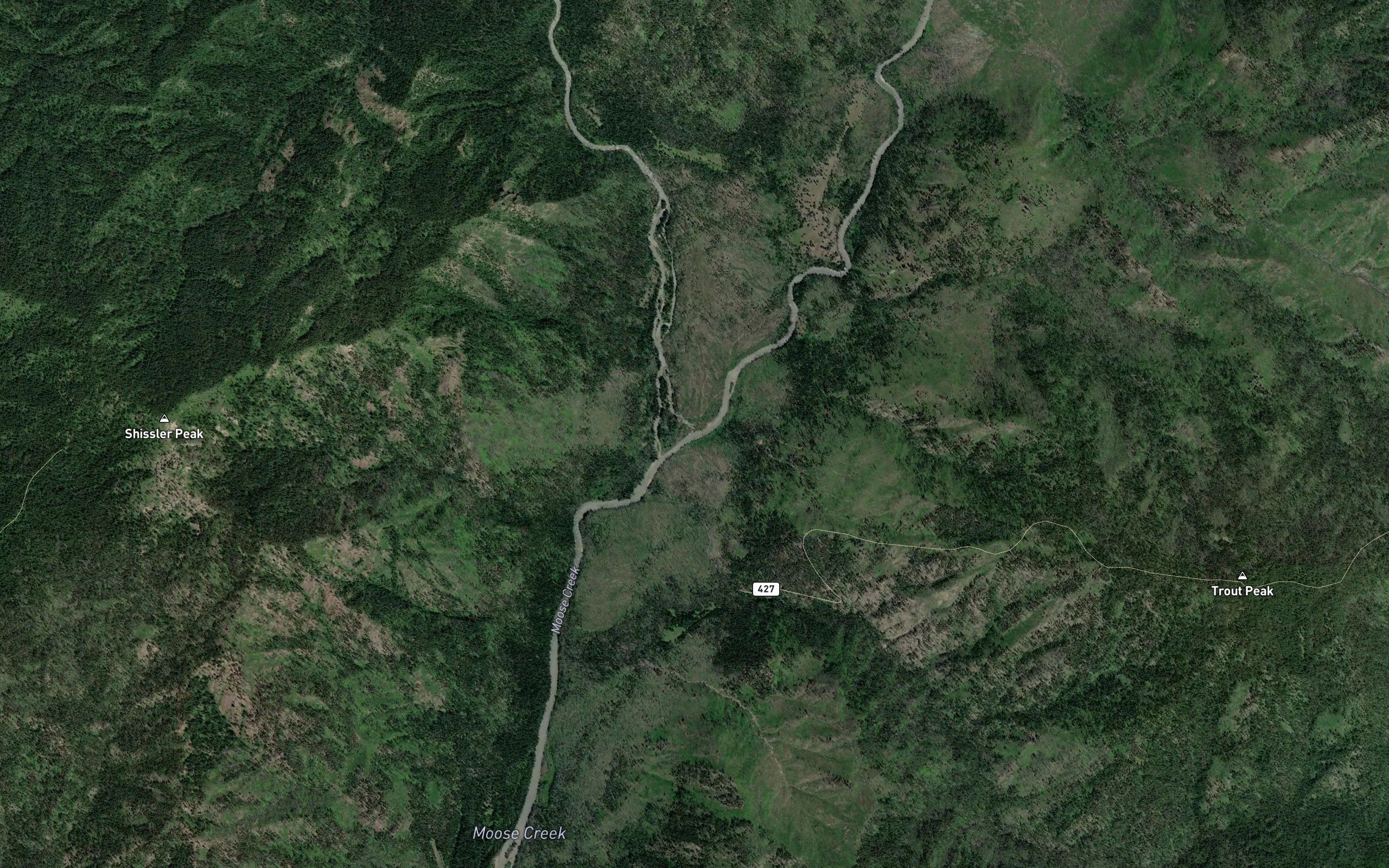 East Fork Moose Creek