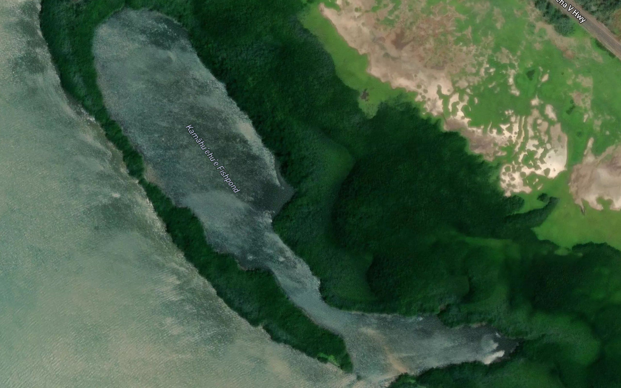 Kamahu'ehu'e Fishpond