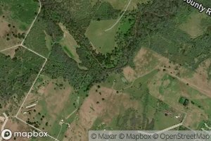 Satellite map of the Little Elm Creek