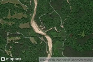 Satellite map of the Scott Creek