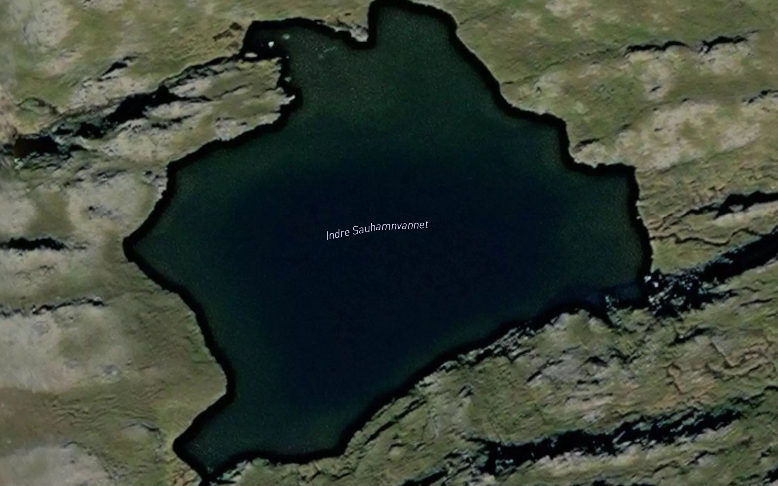 Sauhamnvatnet,in