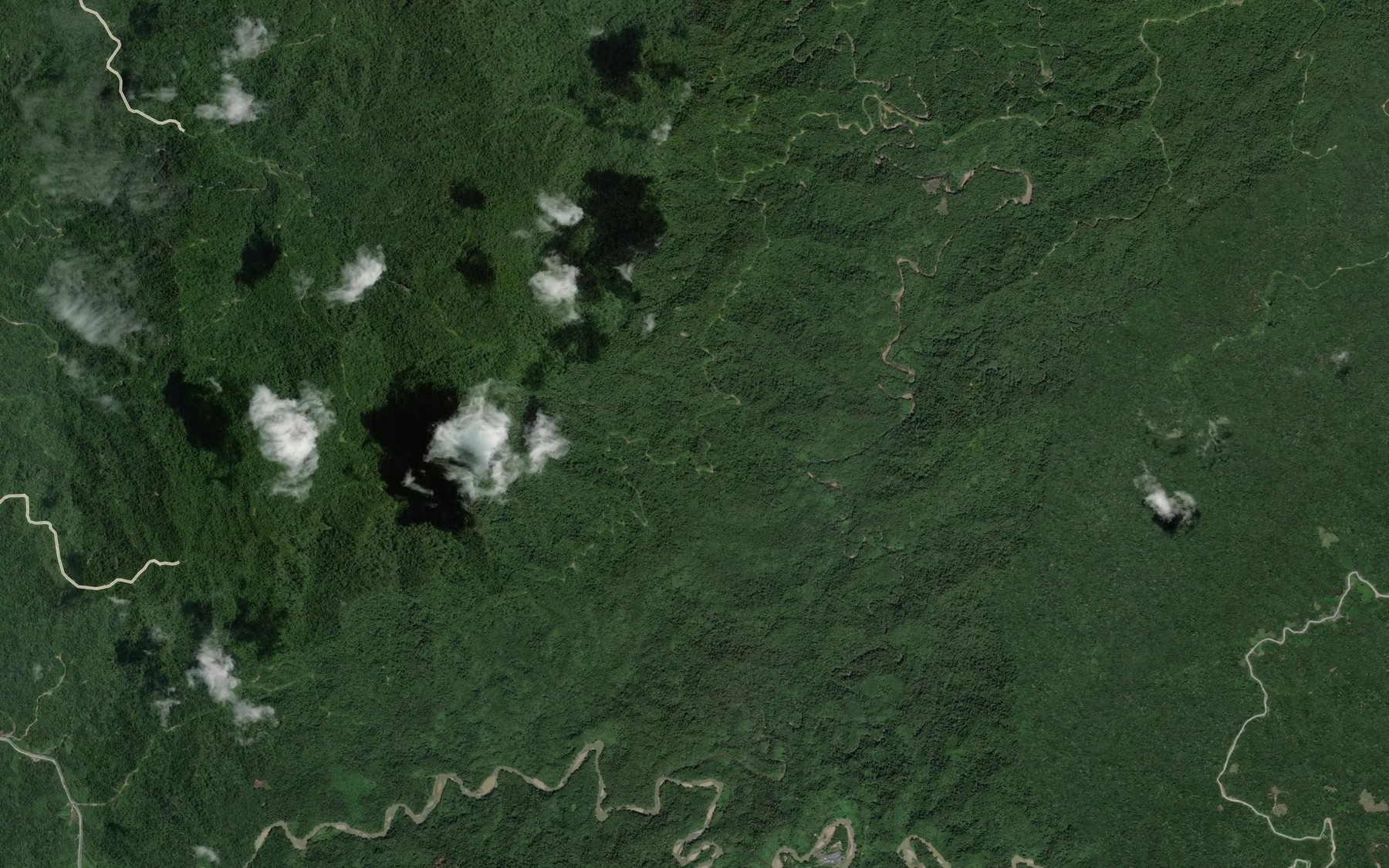 Satellite map of the Sungai Tugang