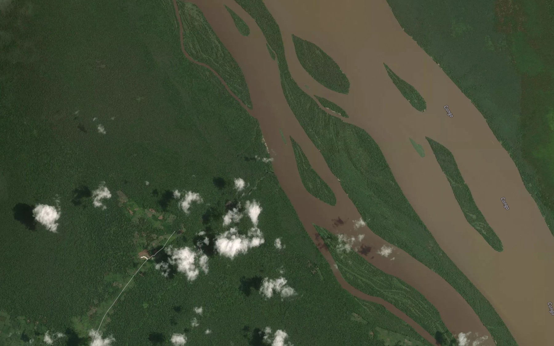 Satellite map of the Matindi