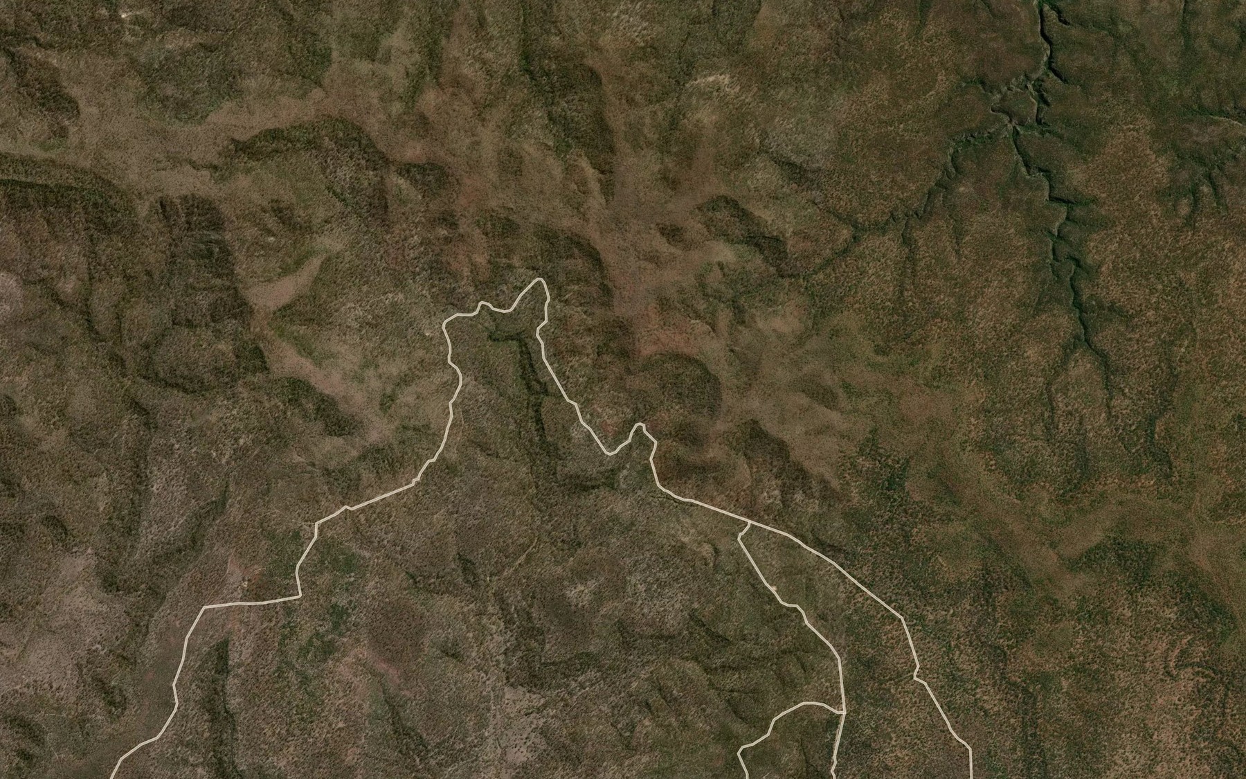 Satellite map of the Canterbury Spring