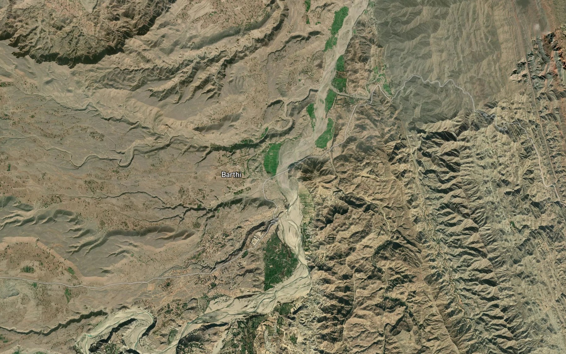 Satellite map of the Chamuz
