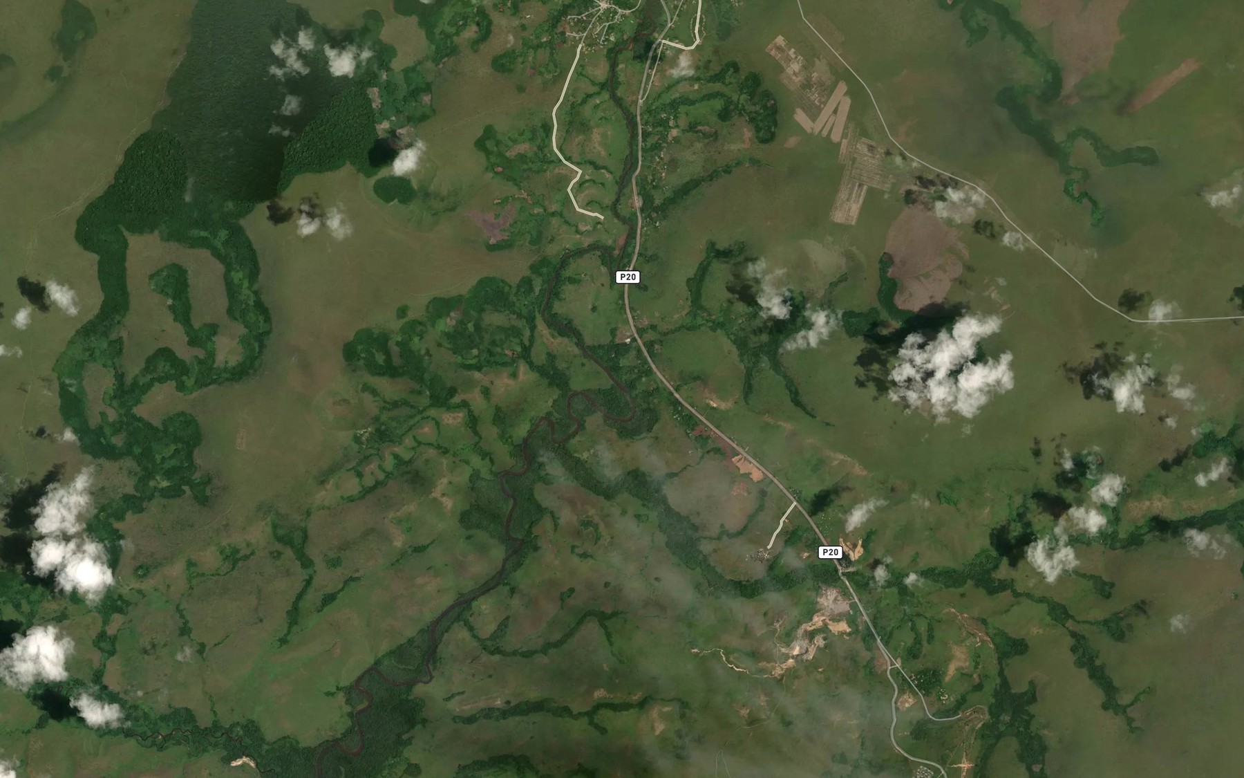 Satellite map of the Masamasa