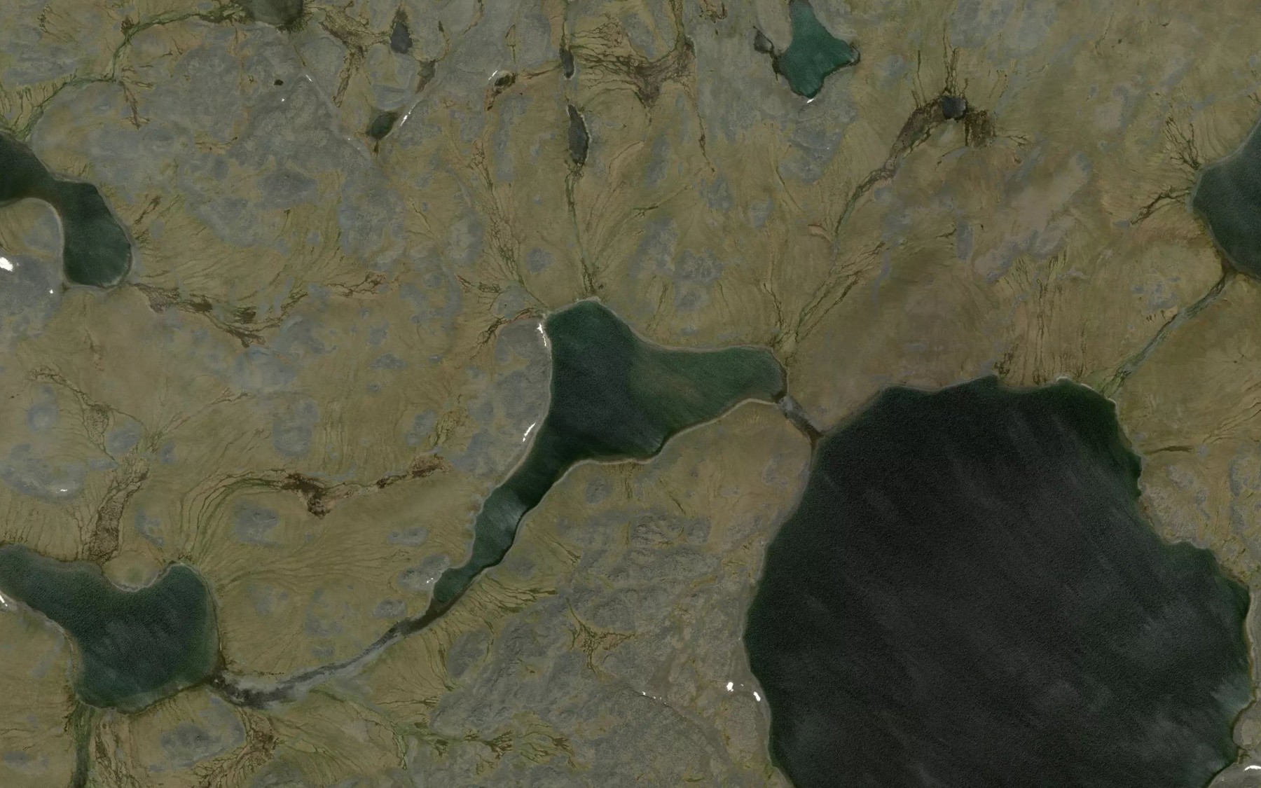 Satellite map of the Lac Sirluaq