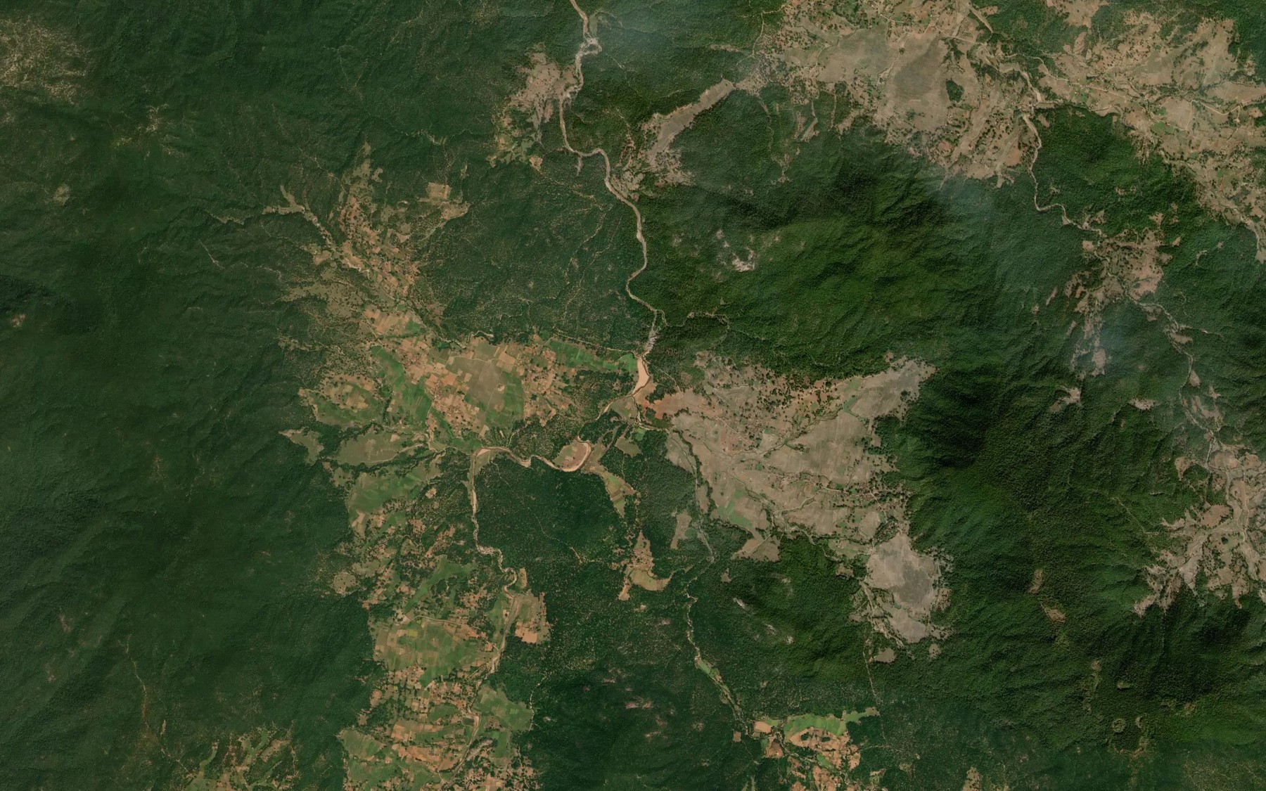 Satellite map of the Narchia Nala