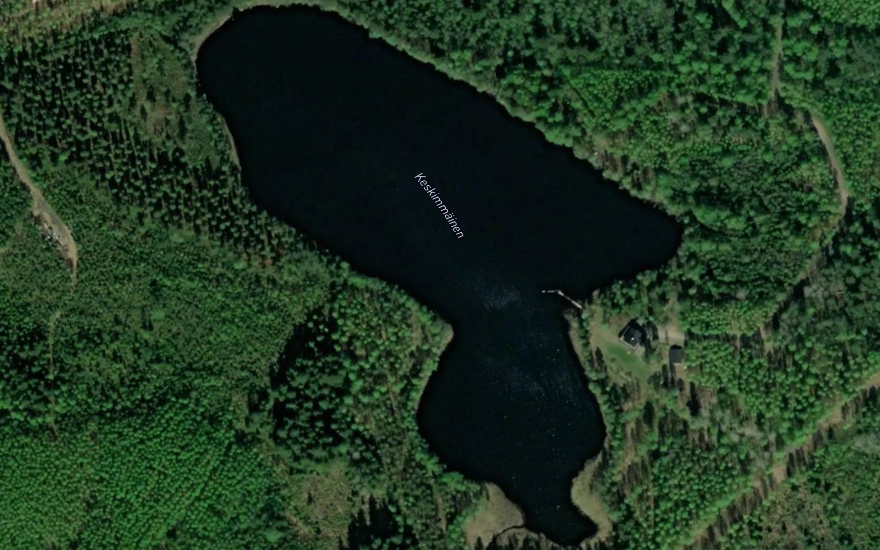 Satellite map of the Keskimmainen