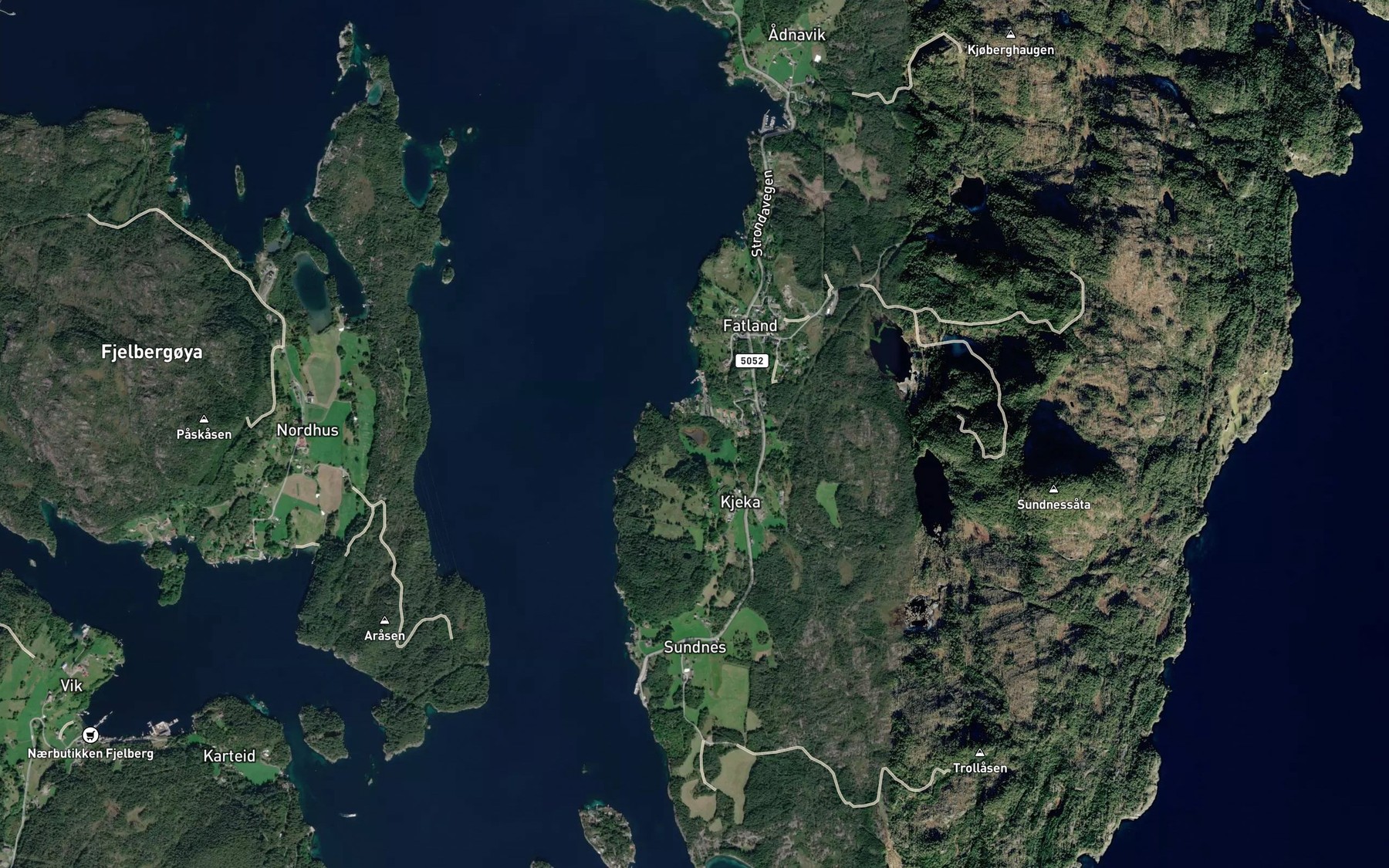 Satellite map of the Royta