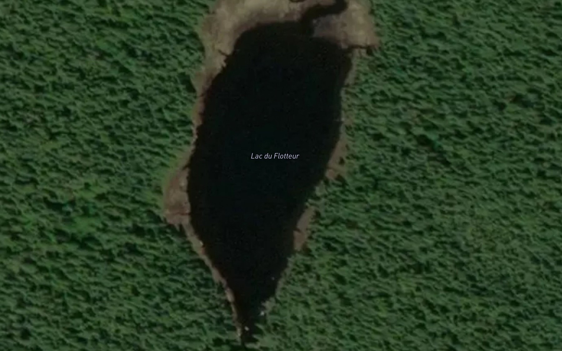 Satellite map of the Lac du Flotteur