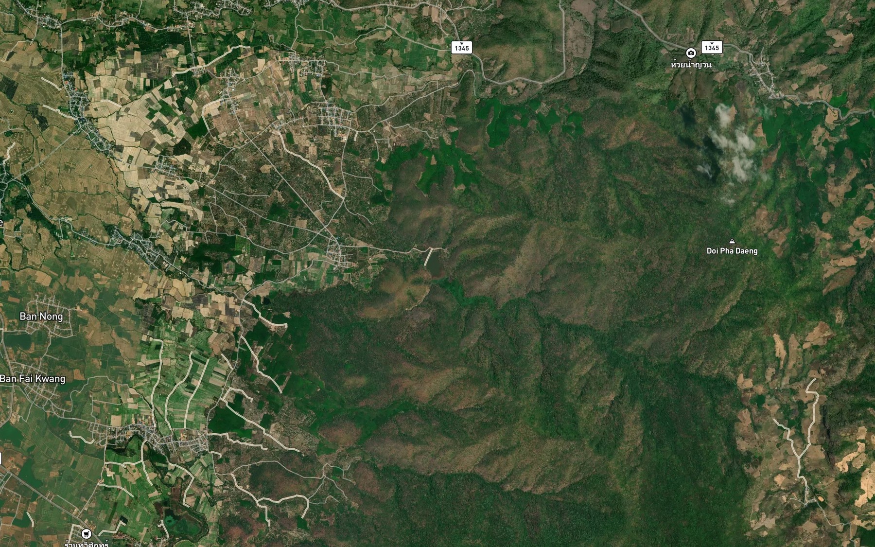Satellite map of the Ang Kep Nam Huai Sa