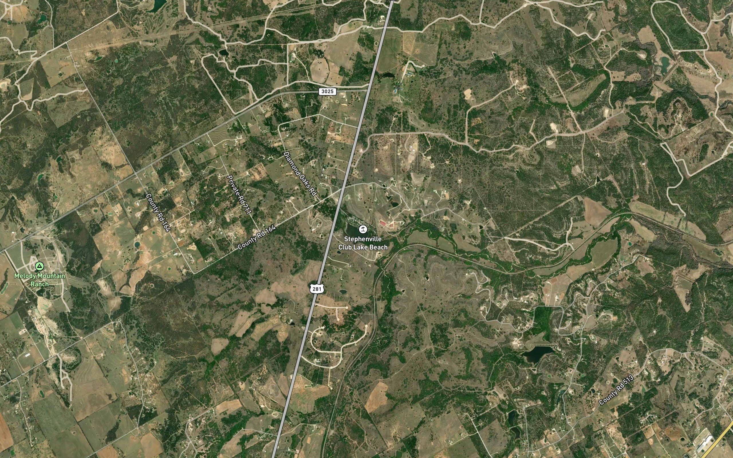 Stephenville Country Club Lake