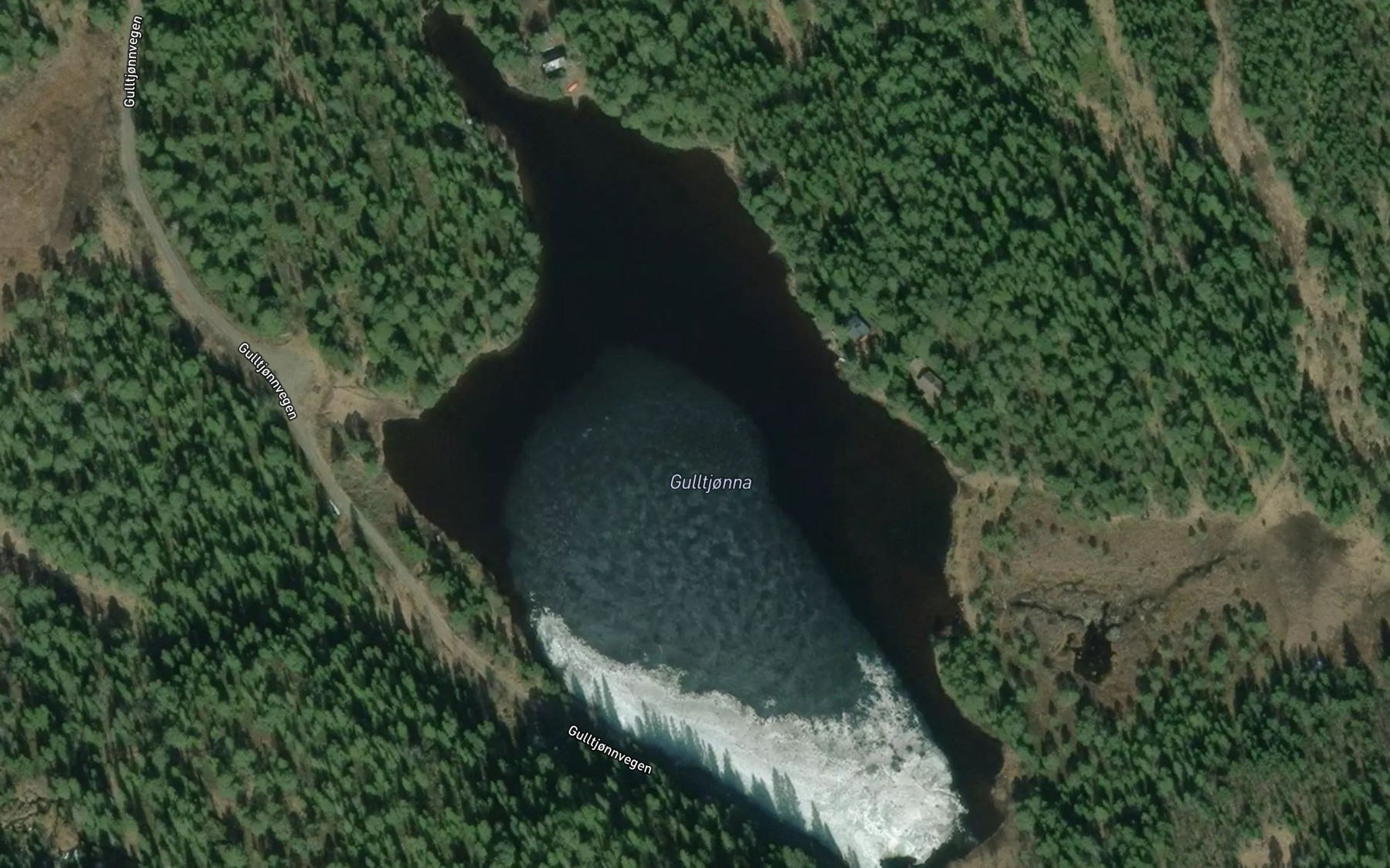 Satellite map of the Gultjorna