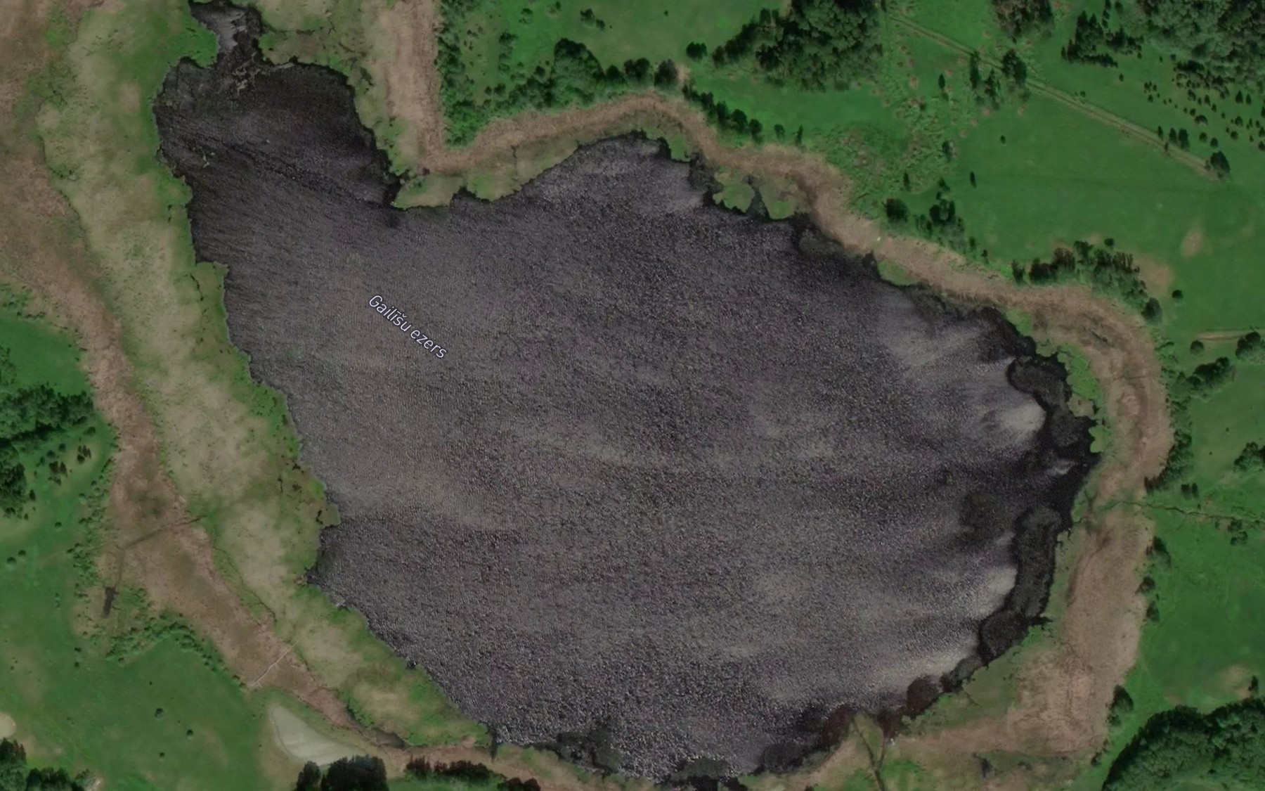 Satellite map of the Gailitis