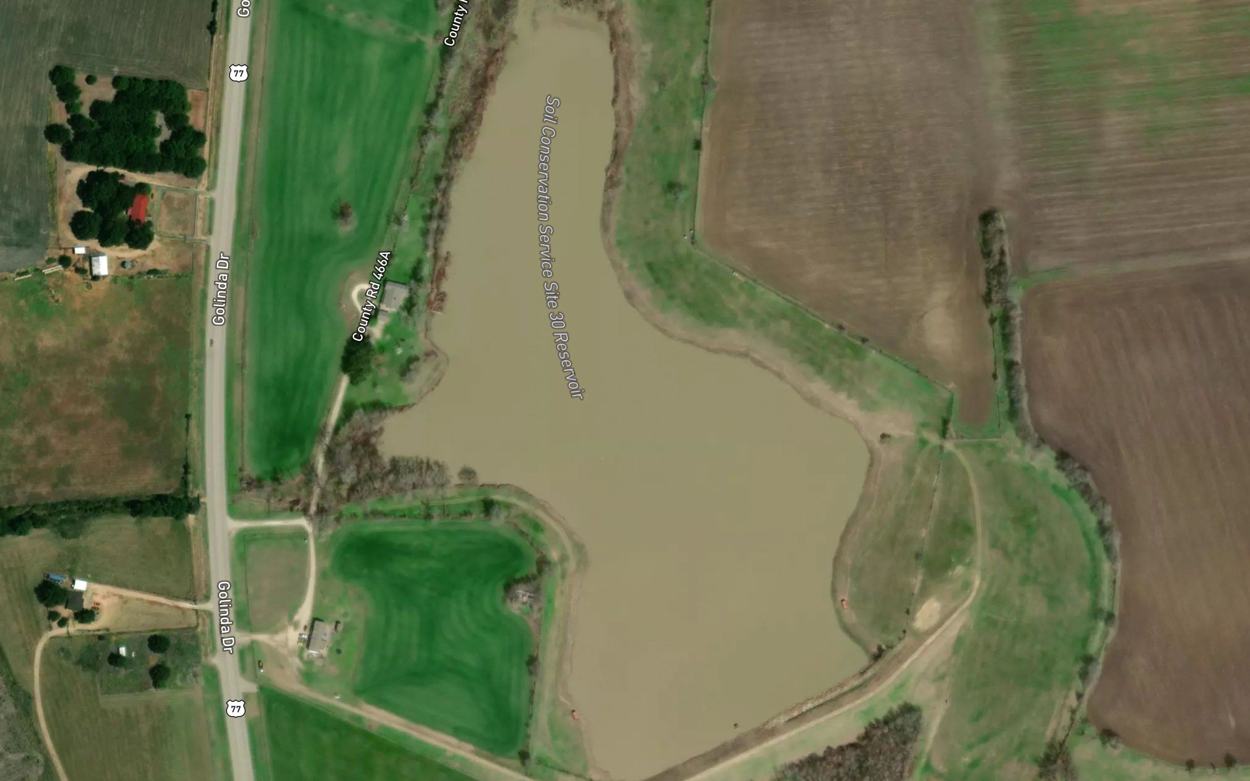 Soil Conservation Service Site 30 Reservoir