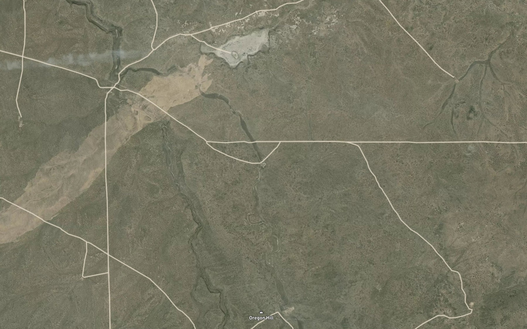Satellite map of the Northwest Oregon Hill Reservoir