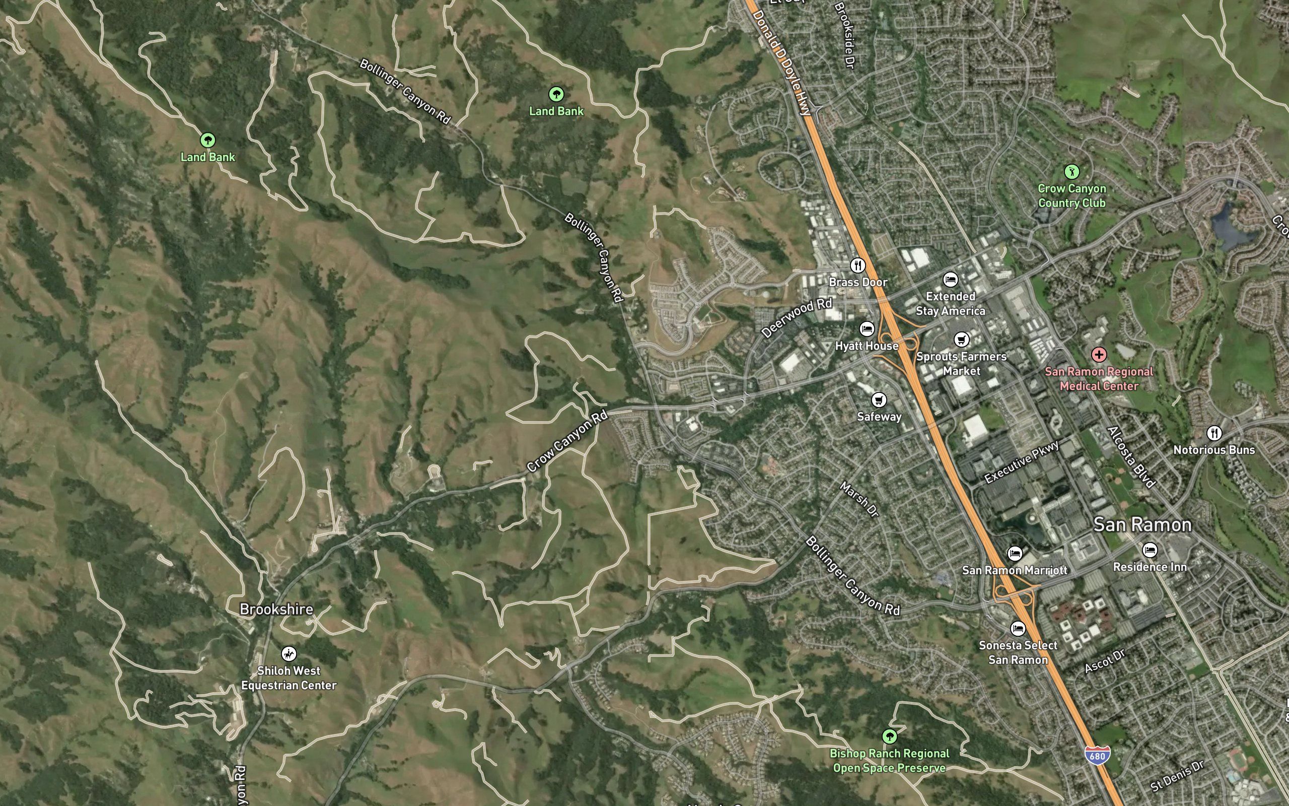 Bollinger Canyon Creek