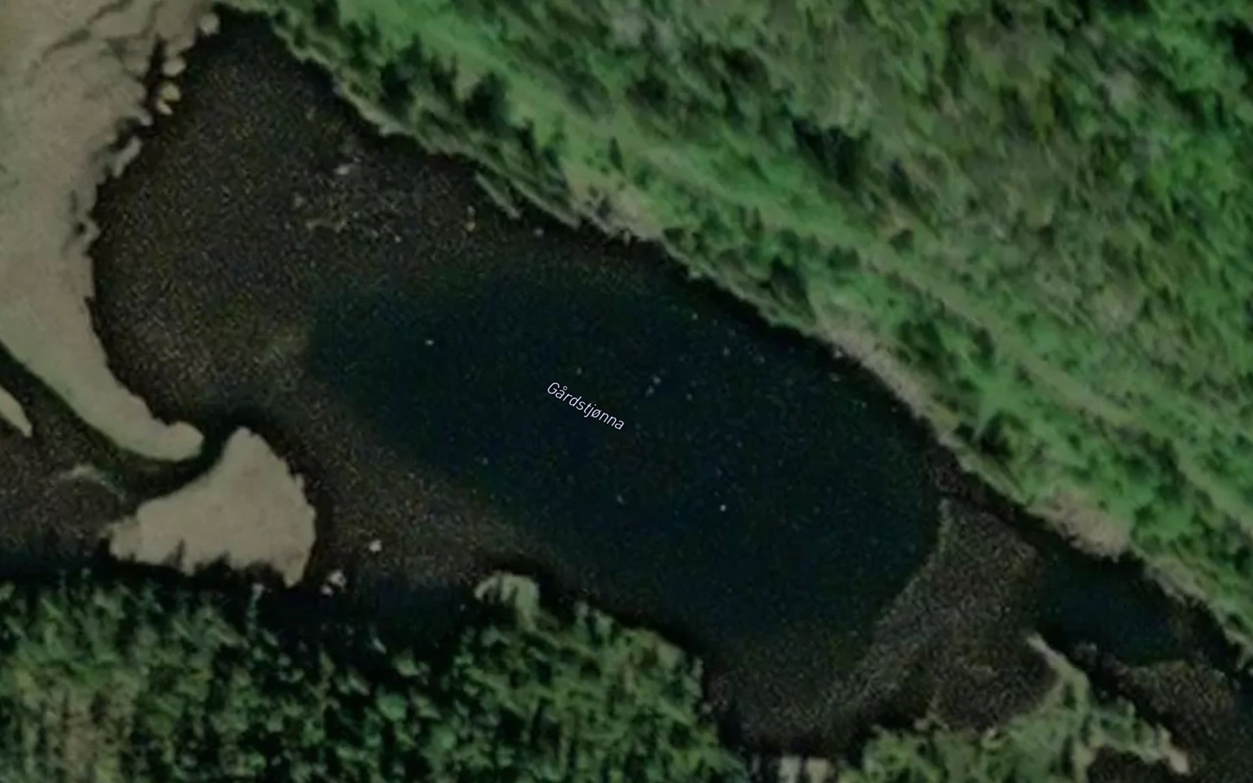 Satellite map of the Gardstjonna