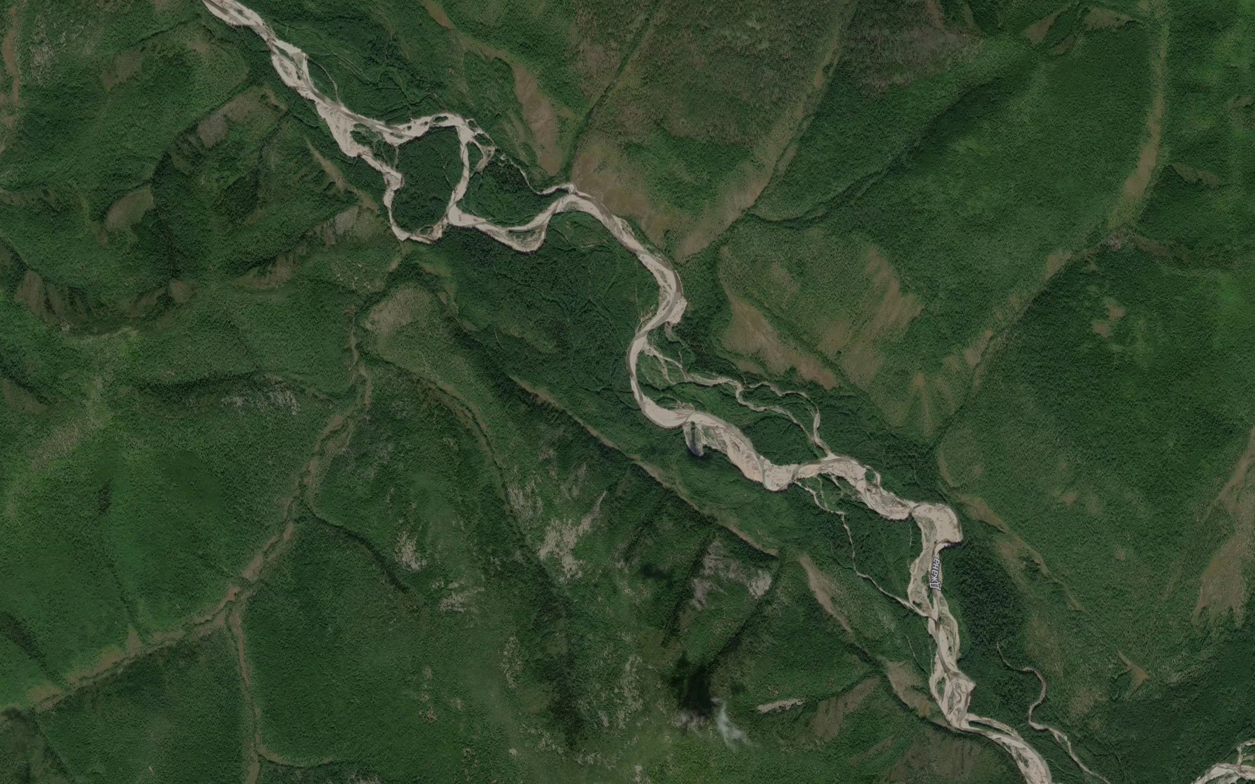 Satellite map of the Dulismarkan