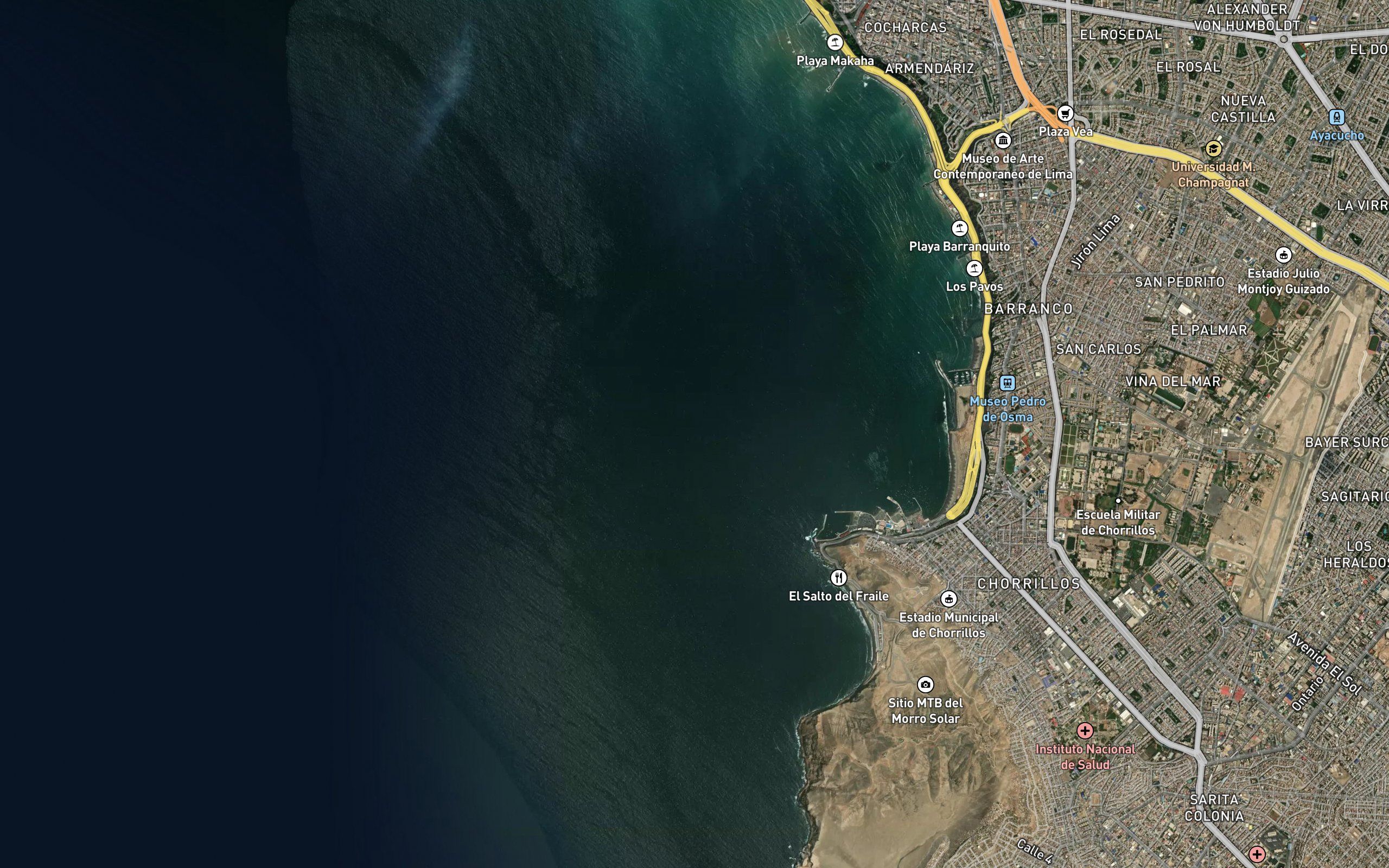 Ensenada de Chorrillos