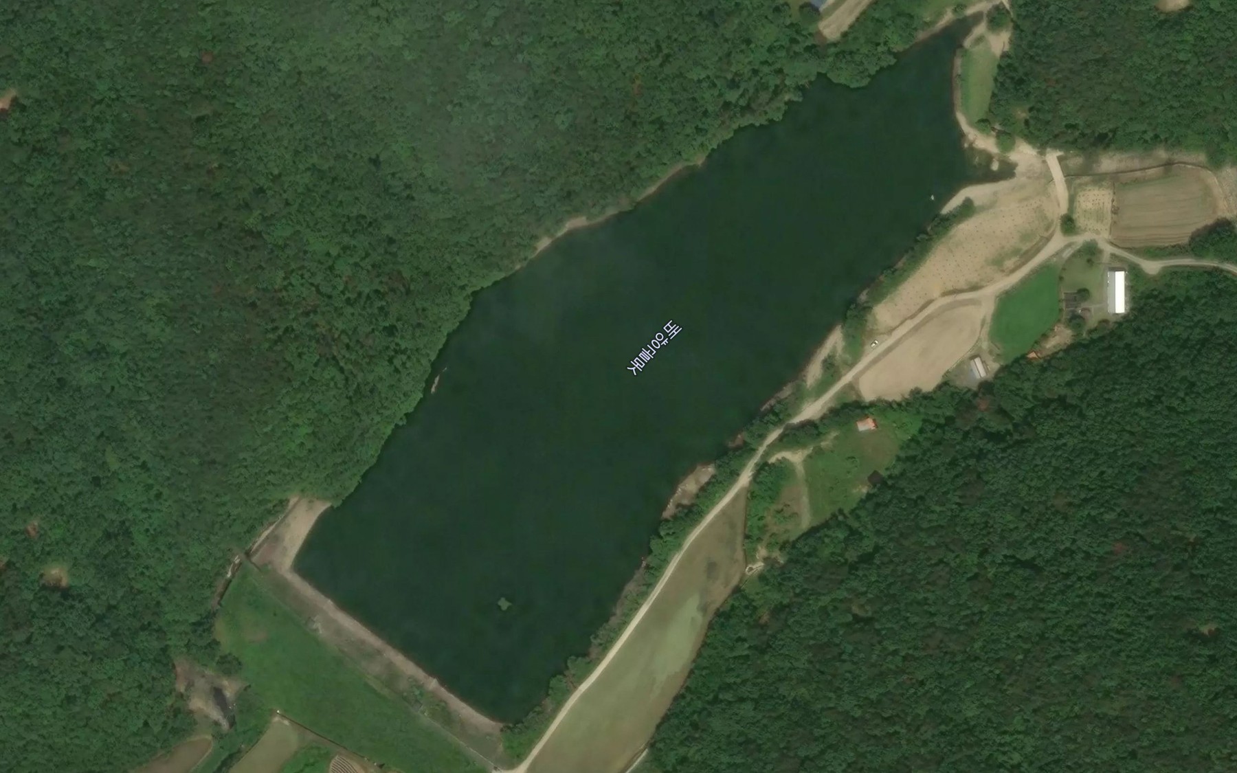 Satellite map of the Baegyanggolmot