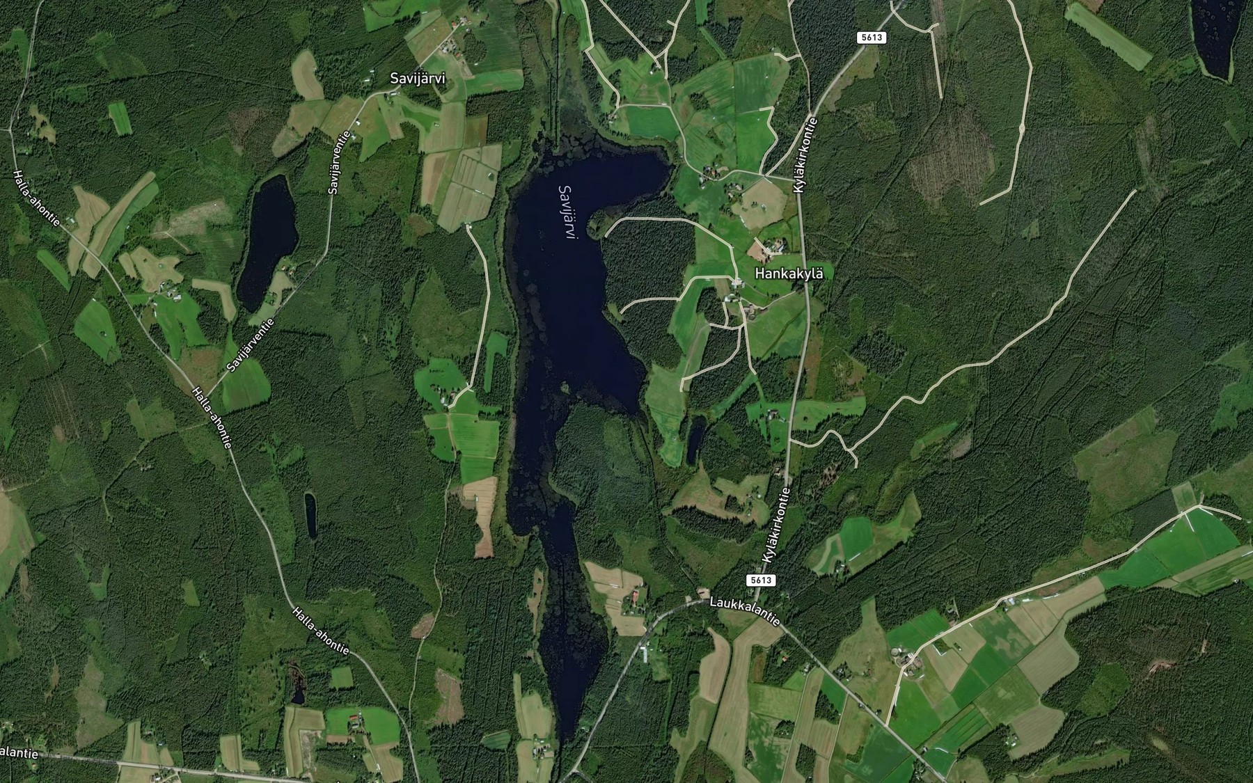 Satellite map of the Puteronlahti