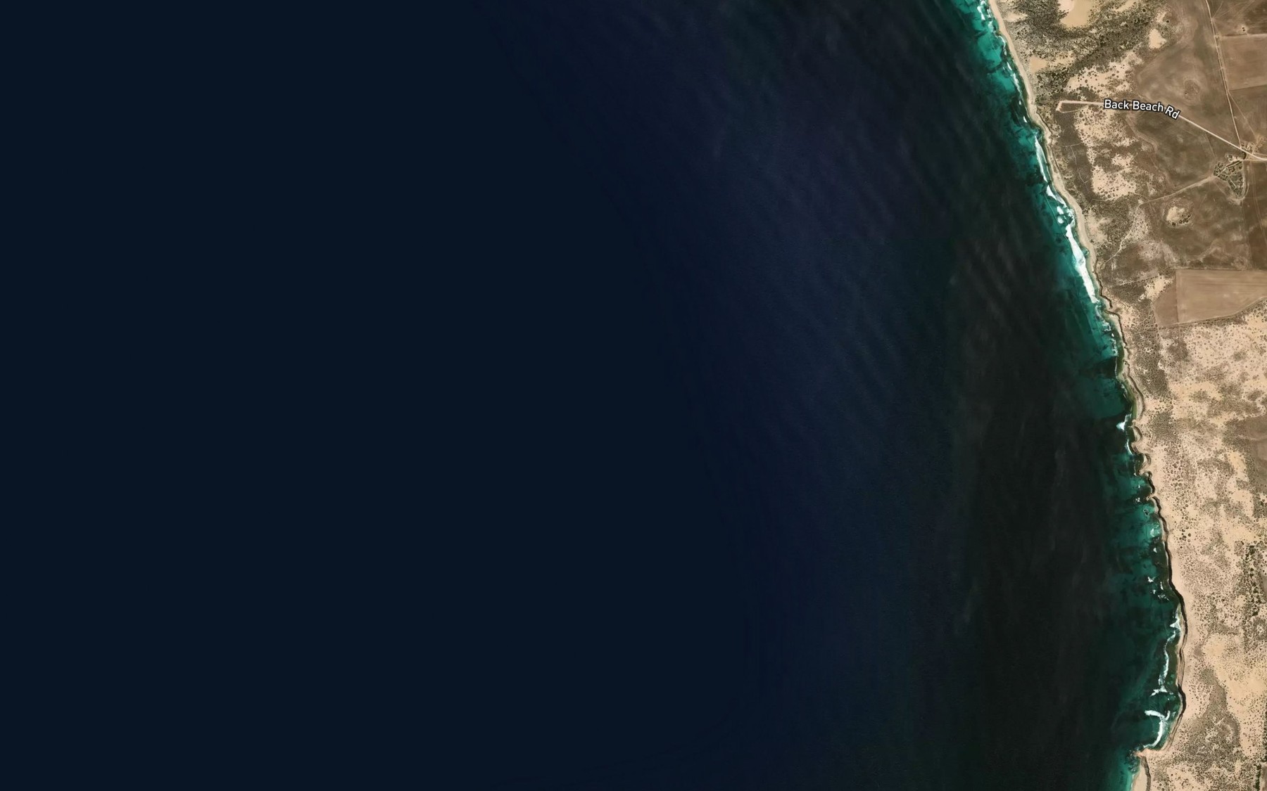 Satellite map of the Baie Corvisart