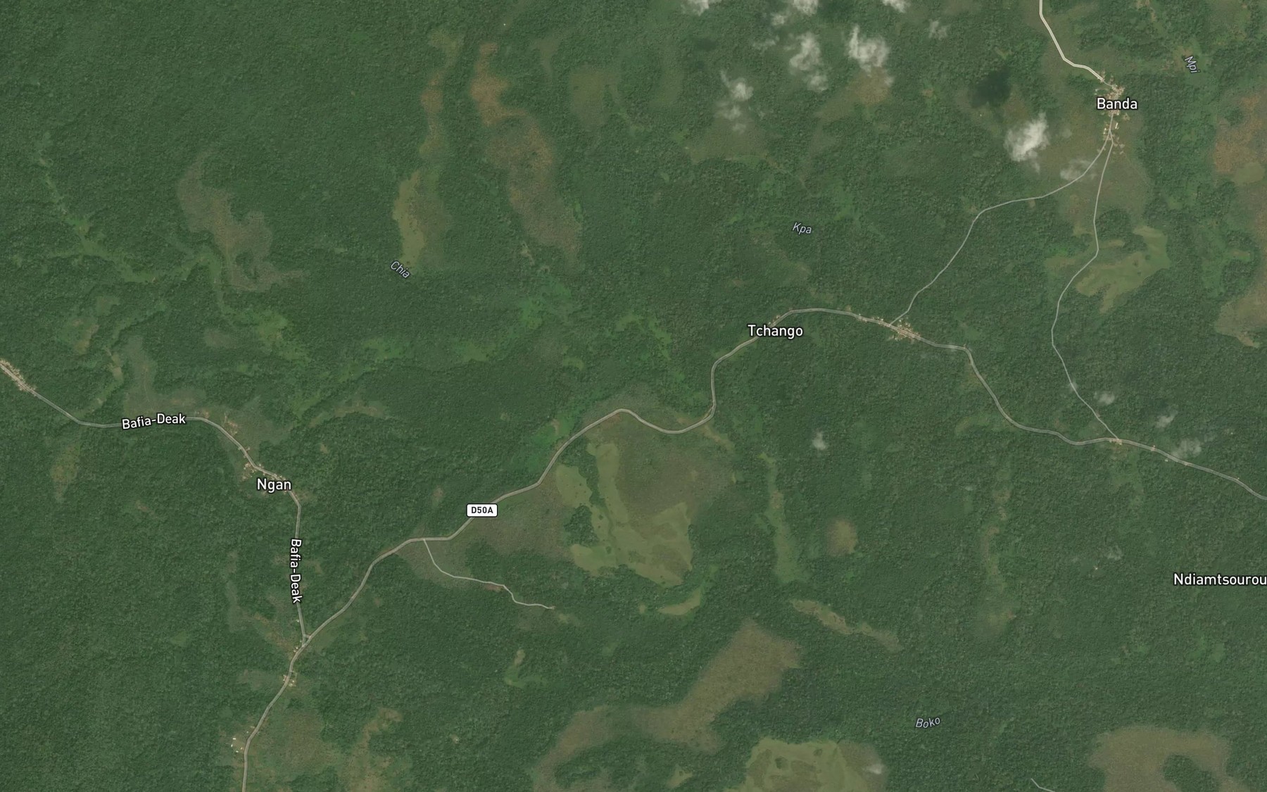 Satellite map of the Kpa