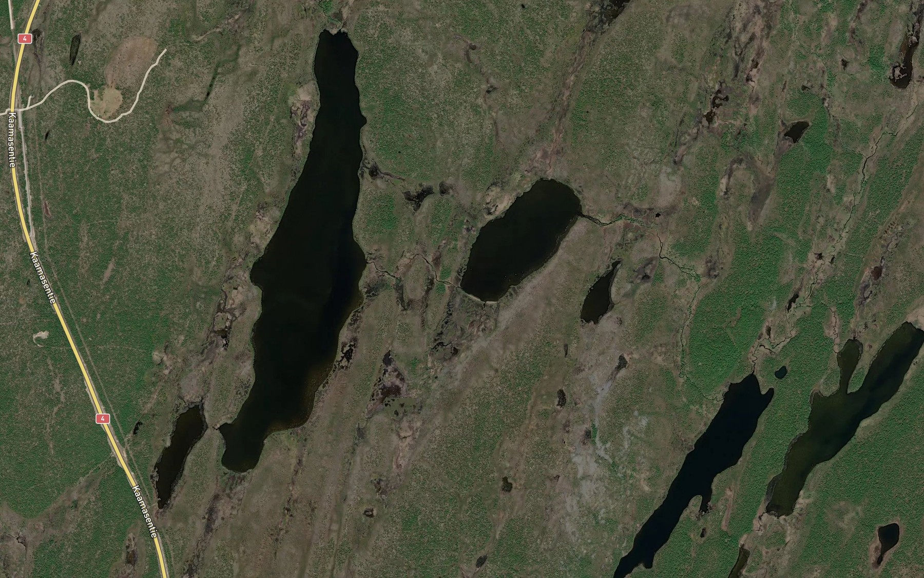 Satellite map of the Peccikkojavrjuuvas