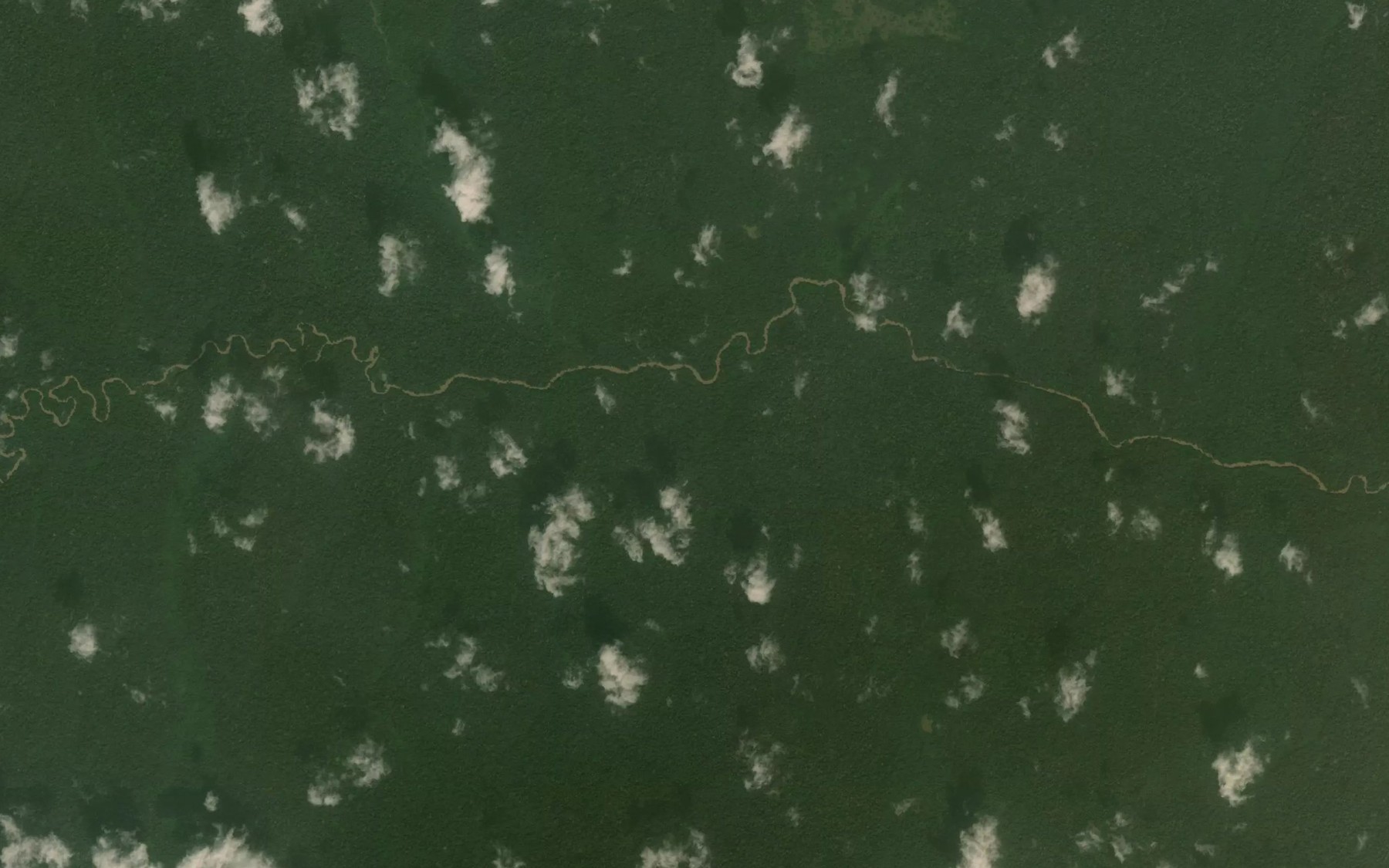 Satellite map of the Ambambaya