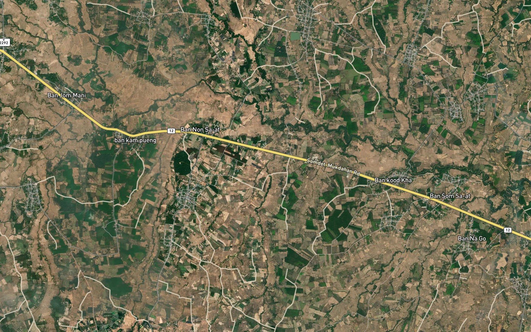 Satellite map of the Huai Ying Fan