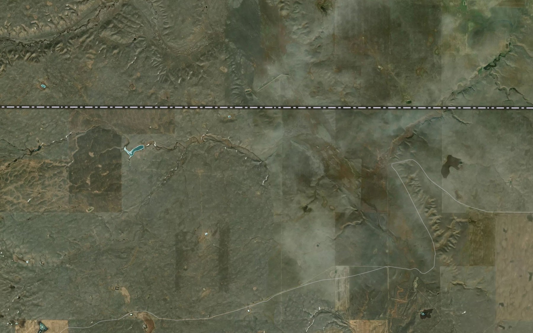 Satellite map of the Walchuk Spring