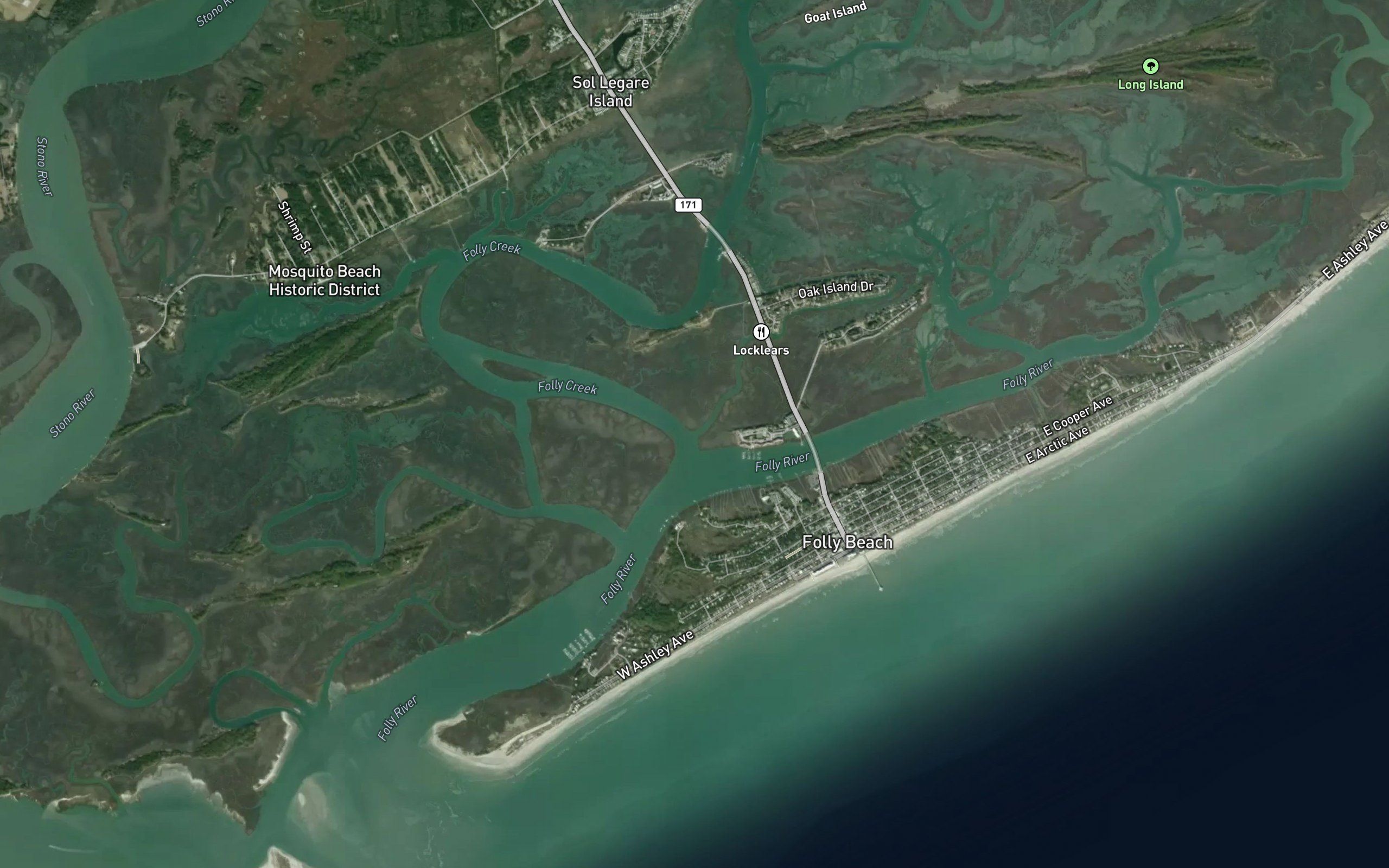Oak Island Creek