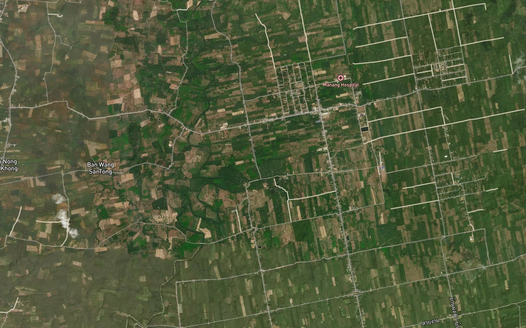 Satellite map of the Khlong Phanang